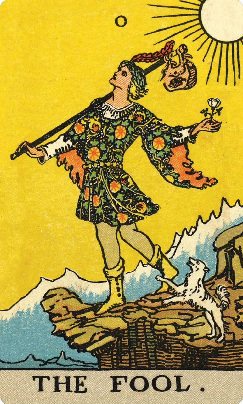 Smith-Waite Tarot Deck Borderless