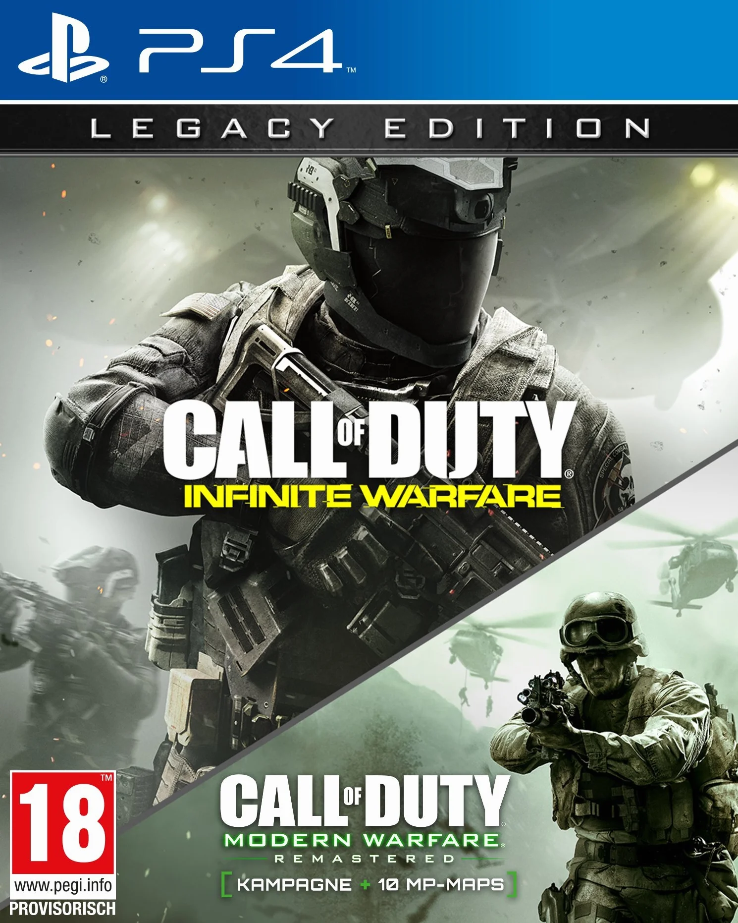 Call of Duty: Infinite Warfare - Legacy Edition [AT Pegi] - [PlayStation 4] – wersja niemiecka
