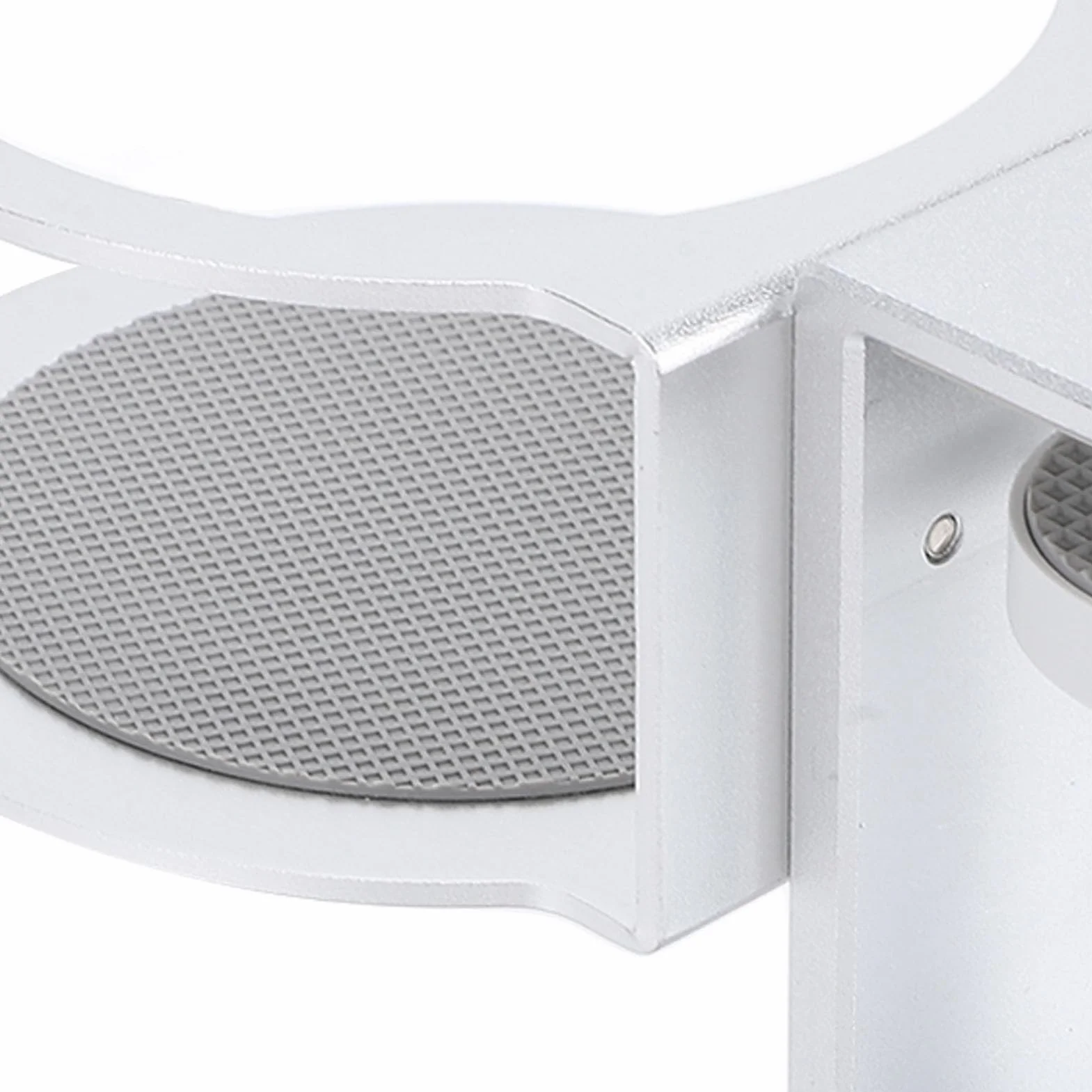 YUYTE Uchwyt na Kubek Biurka Stojak na Słuchawki 2 w 1 Aluminium Pod Biurkiem Wieszak na Słuchawki z Obrotowym ramię 360 Stopni do Gier Akcesoriów Biurowych
