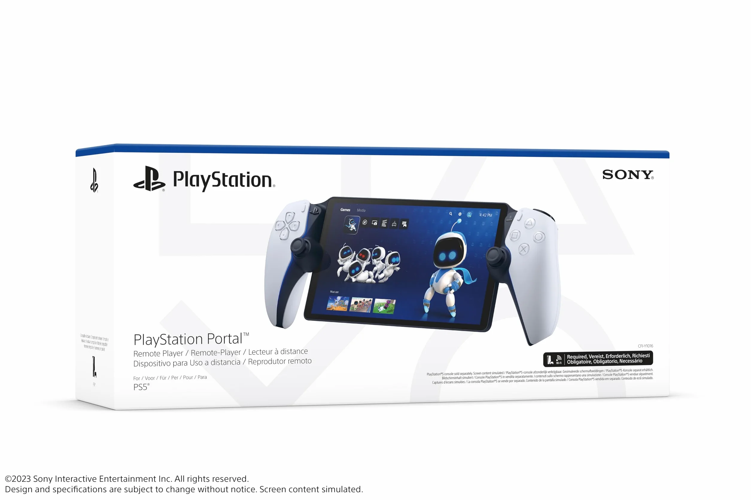 Sony Konsola Playstation Portal, Czarny, 33,7 x 15 x 9,5 cm