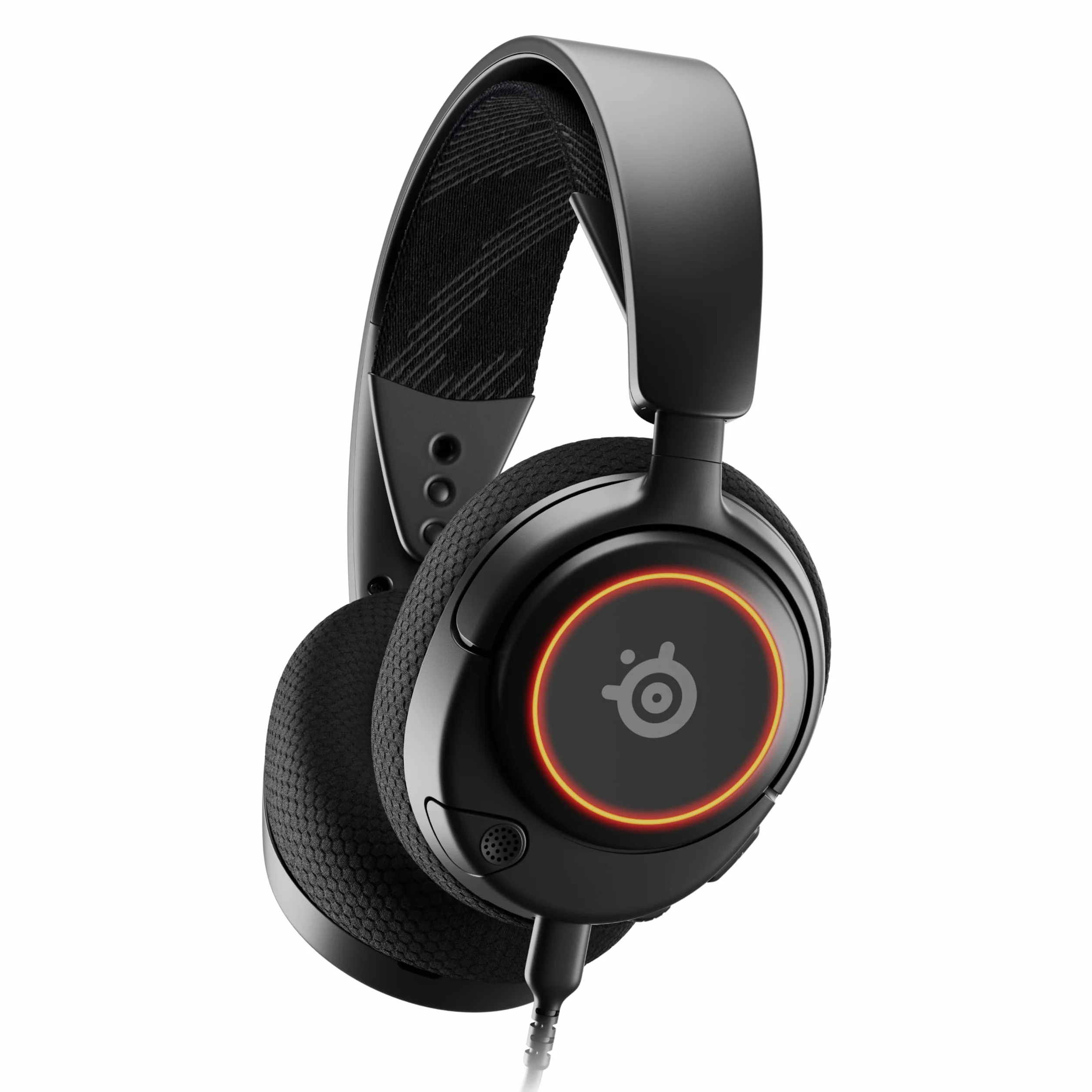 SteelSeries Nowy wieloplatformowy zestaw słuchawkowy do gier Arctis Nova 3 - Signature Arctis Sound - mikrofon ClearCast Gen 2 - PC, PS5/PS4, Xbox Series X|S, przełącznik, telefon