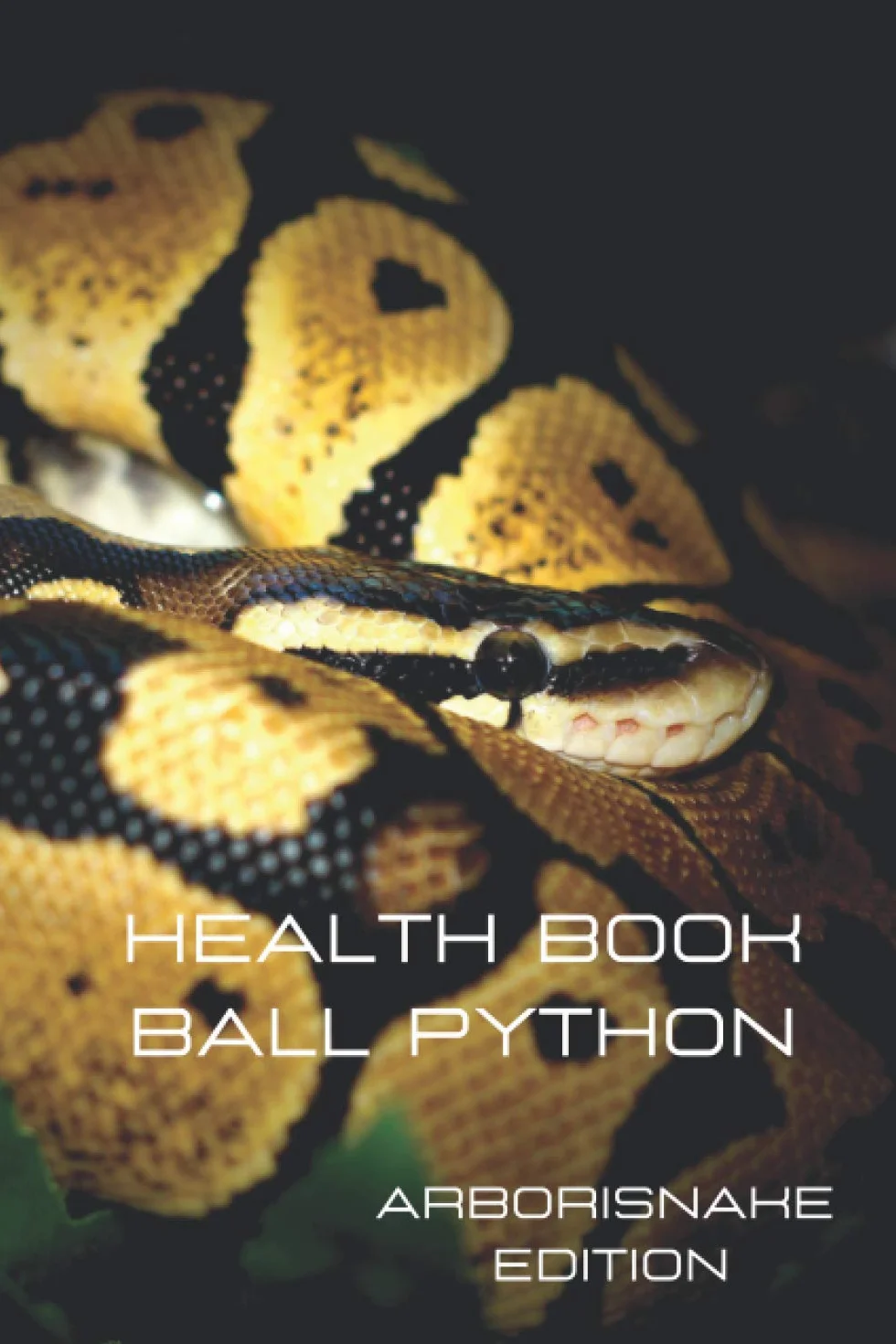 health book python regius: 200 pages HQ to complete with identity snake, weight curve, size curve, moult, feeding, reproduction, veterinary and note