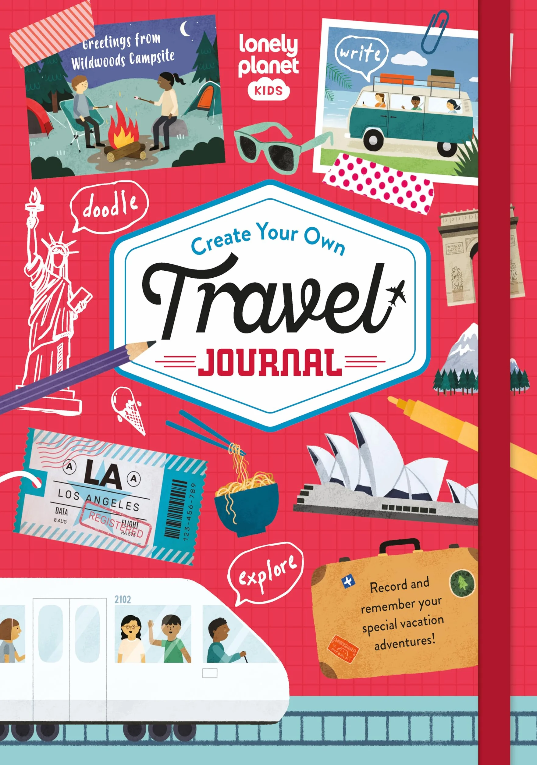 Create Your Own Travel Journal - anglais: 60 Ideas to Invent, Make & Play | Create Your Own Travel Bingo, Scavenger Hunt & Table Football | Includes Step by Step Photos