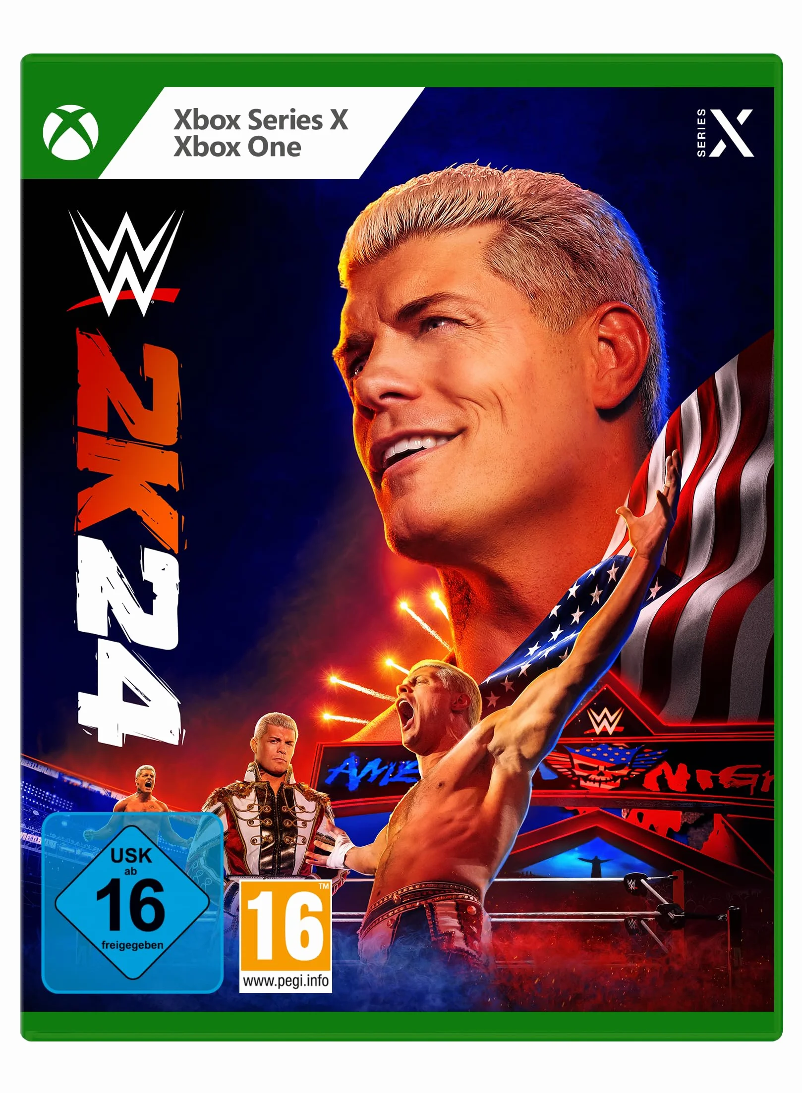 WWE 2K24 - USK i PEGI - Xbox One / Series X