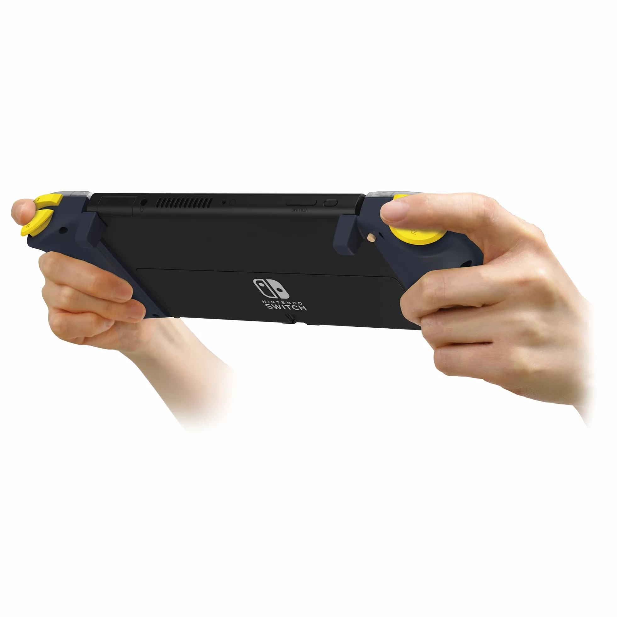 Hori Split Pad Compact (Pacman) - Ergonomiczny kontroler trybu przenośnego dla Nintendo Switch i OLED - Oficjalna licencja Nintendo