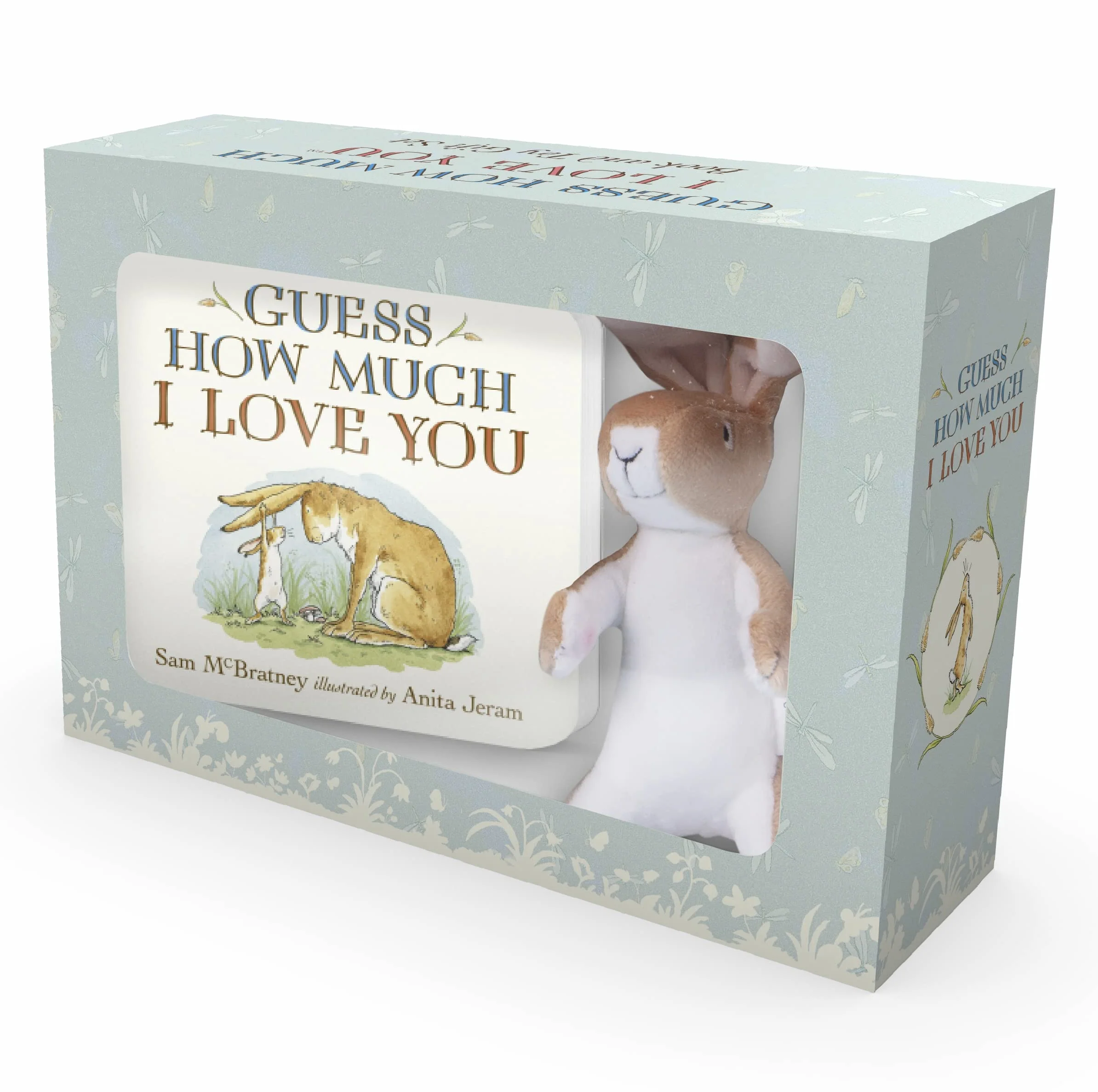 Guess How Much I Love You: Beloved classic bestselling story about love; gift edition with soft cuddly plush toy - ideal for babies, toddlers, birthdays, bedtime & baby showers