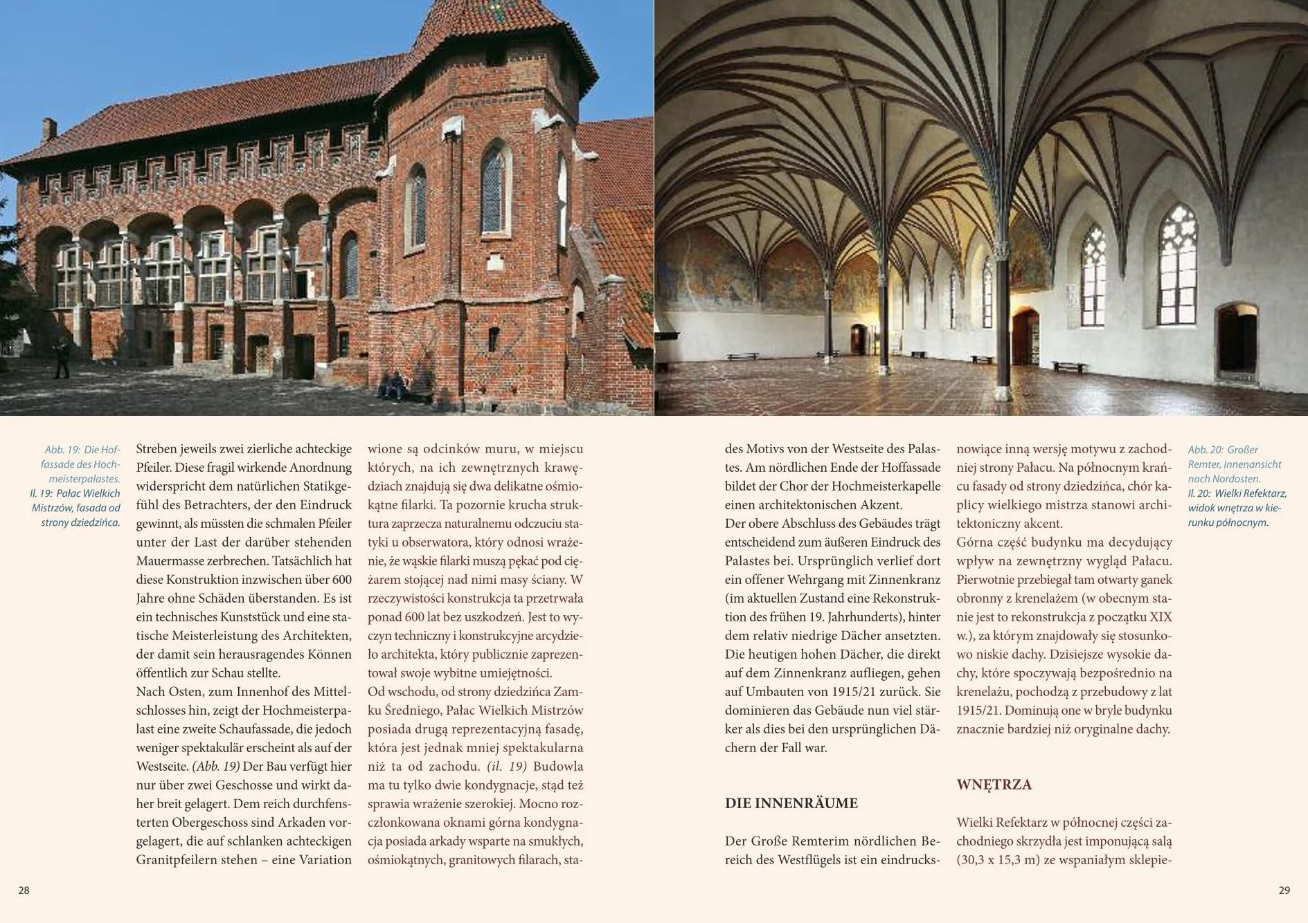 Der Marienburger Hochmeisterpalast / Malborski Palac Wielkich Mistrzow: Handbuch zur modernsten Fürstenresidenz des Mittelalters / Kompendium wiedzy ... rezydencji książęcej średniowiecza