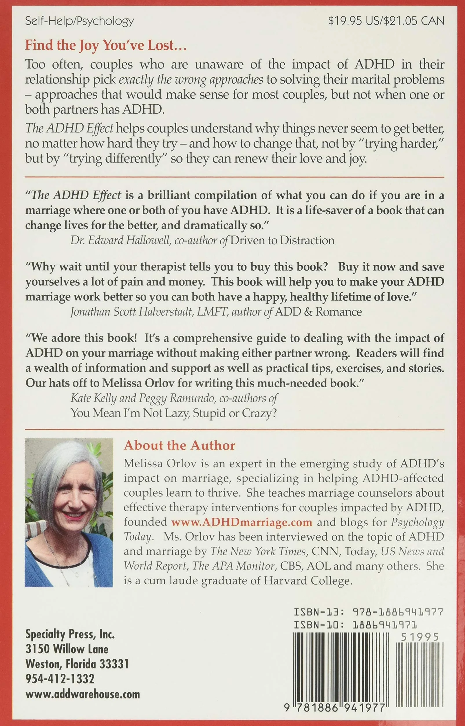 The ADHD Effect on Marriage: Understand and Rebuild Your Relationship in Six Steps