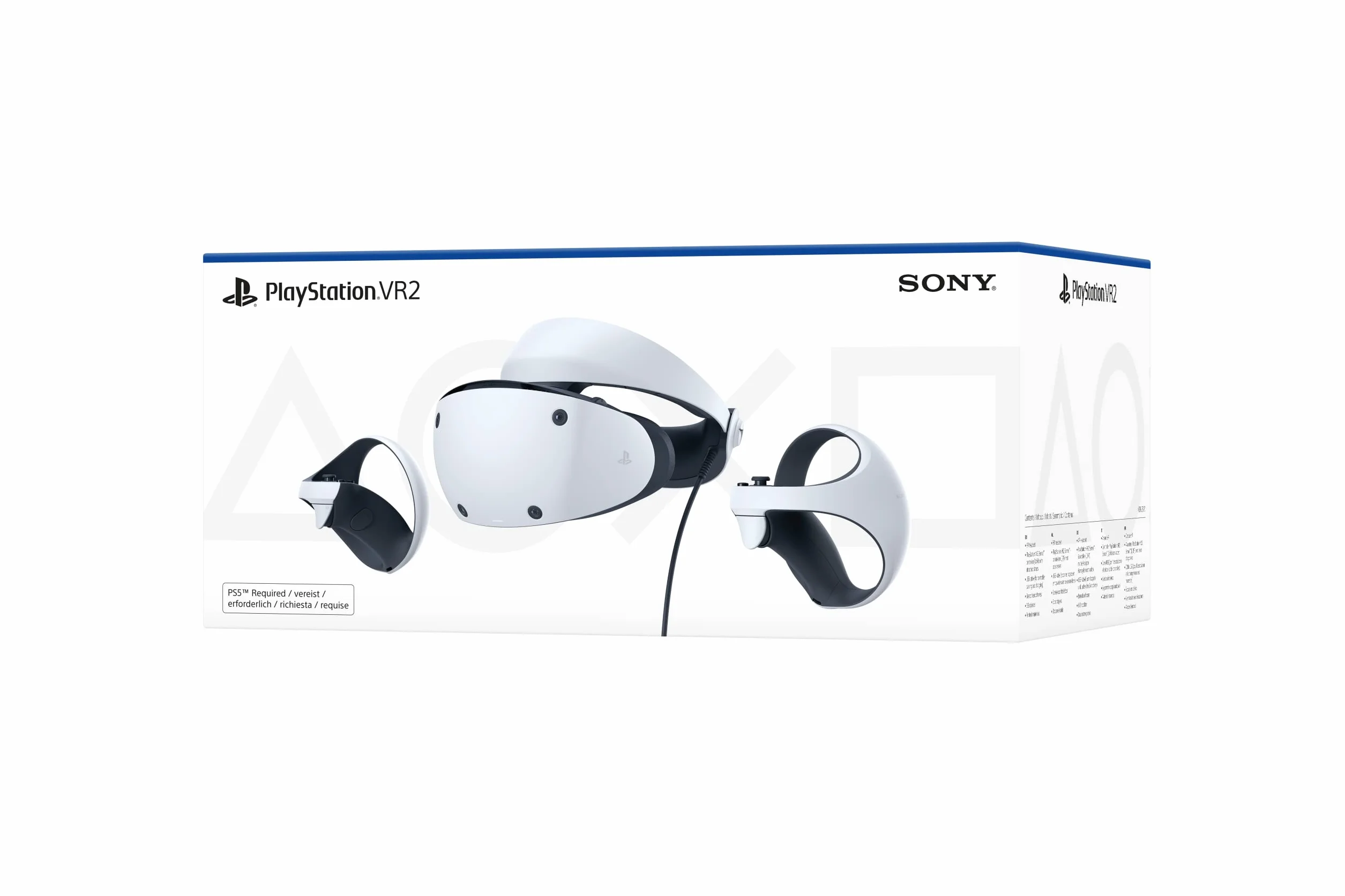 Playstation Vr Vr2, Biały/Czarny, 50 x 50 x 28 cm