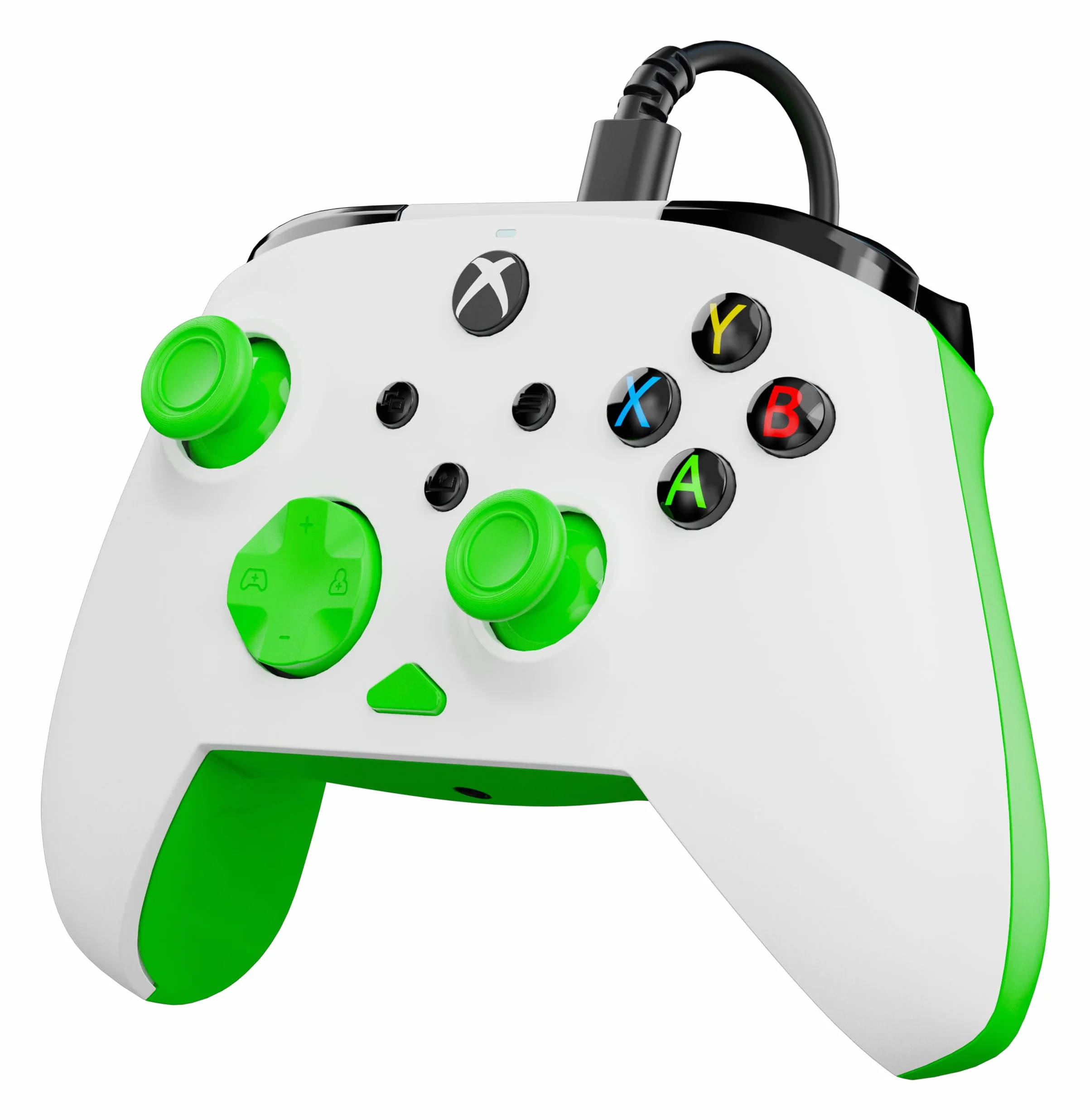 Turtle Beach Rematch Core White/Green Wired – licencjonowany dla Xbox Series X i S, Xbox One i komputerów z systemem Windows