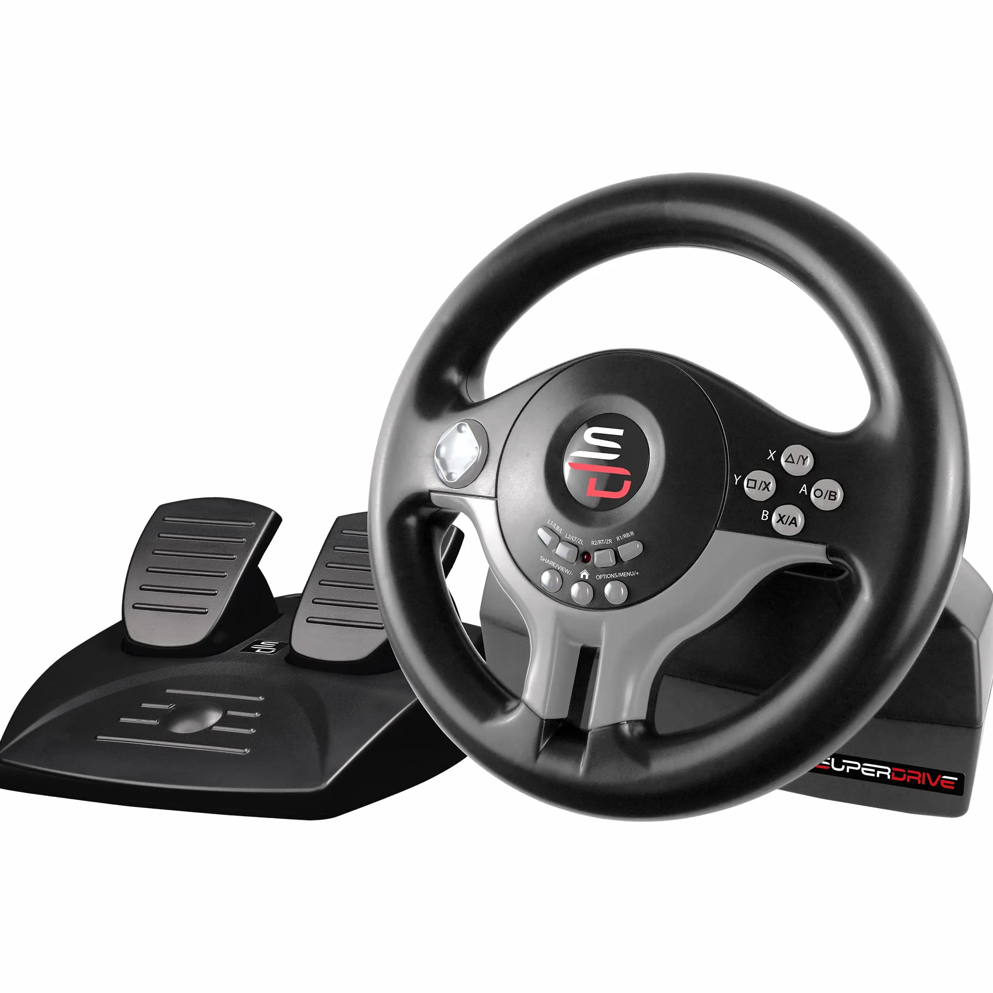 Zestaw Volant + Pédalier Subsonic kompatybilny Superdrive Driving Wheel SV200
