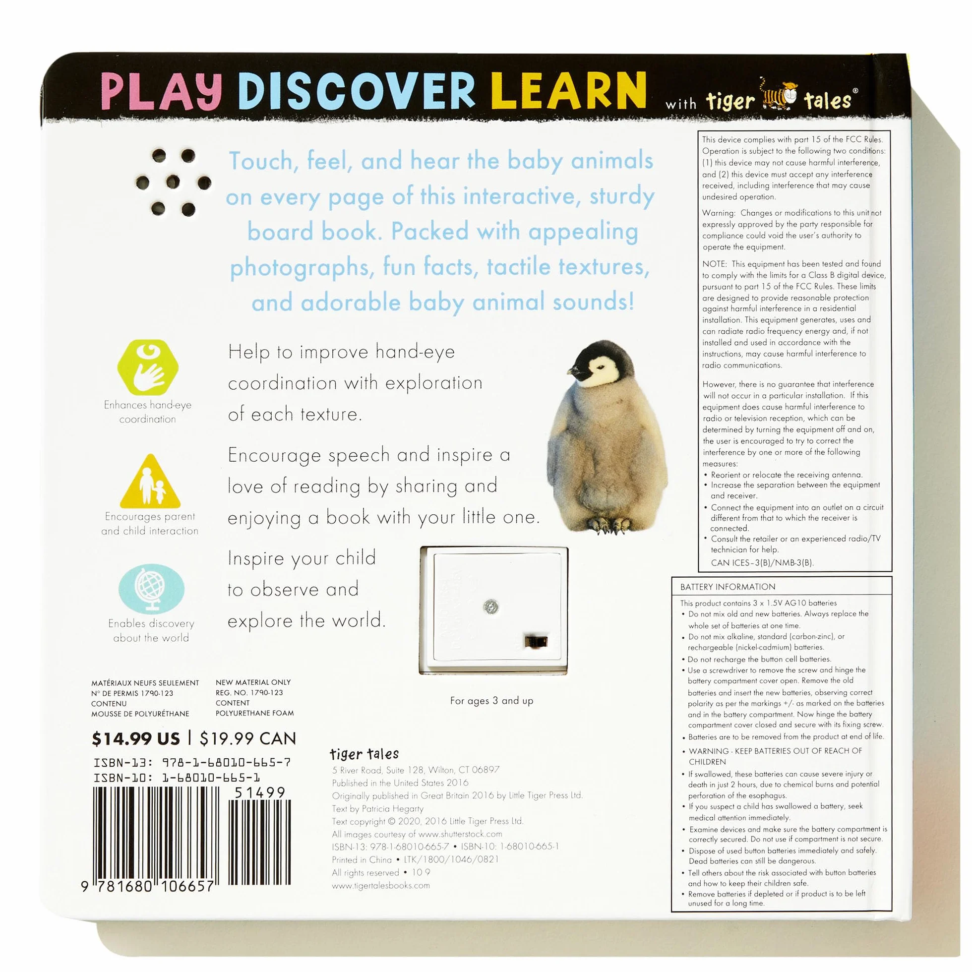 Noisy Baby Animals: Includes Six Sounds!