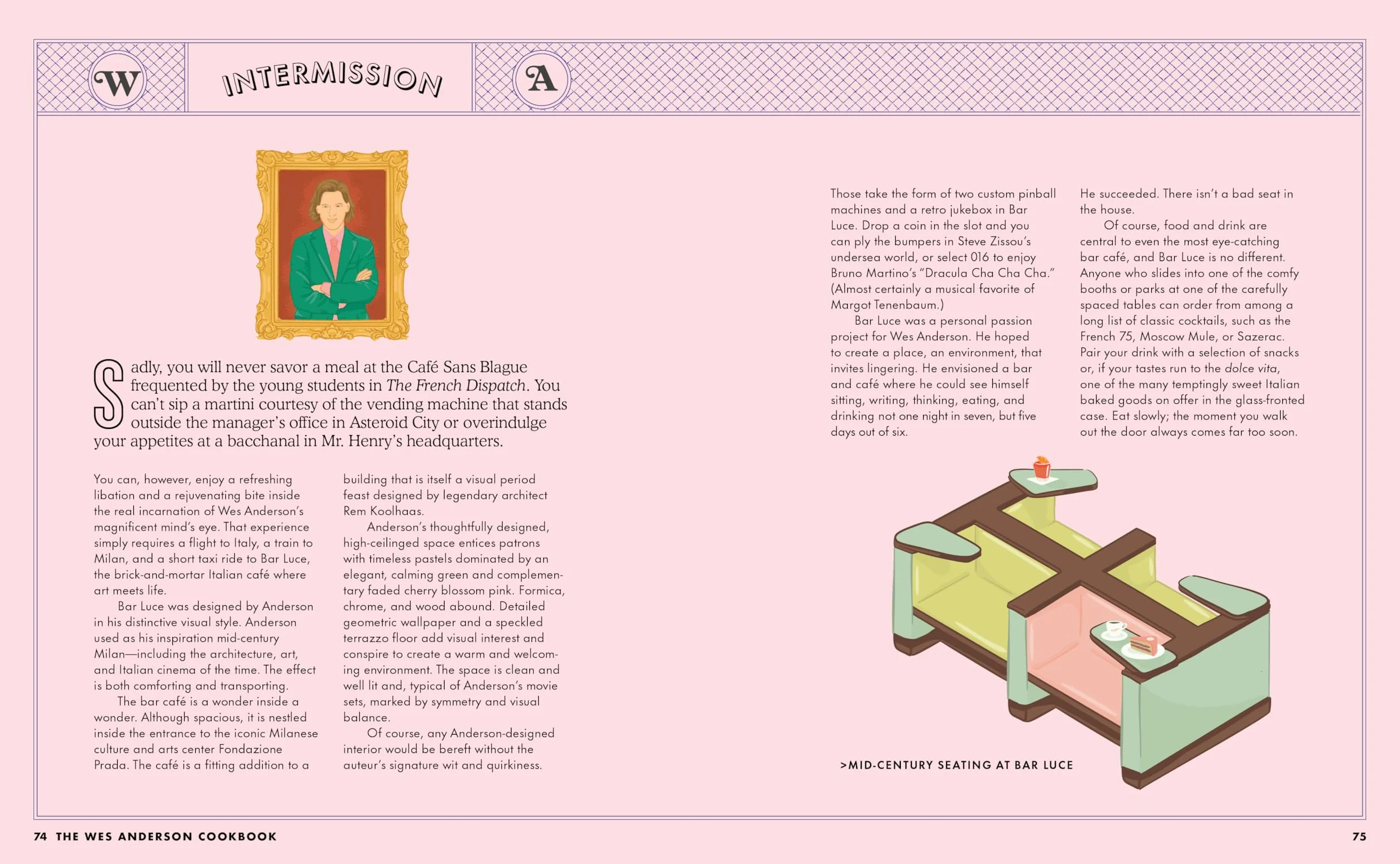 The Wes Anderson Cookbook: Whimsical Recipes Inspired by the Director and His Films