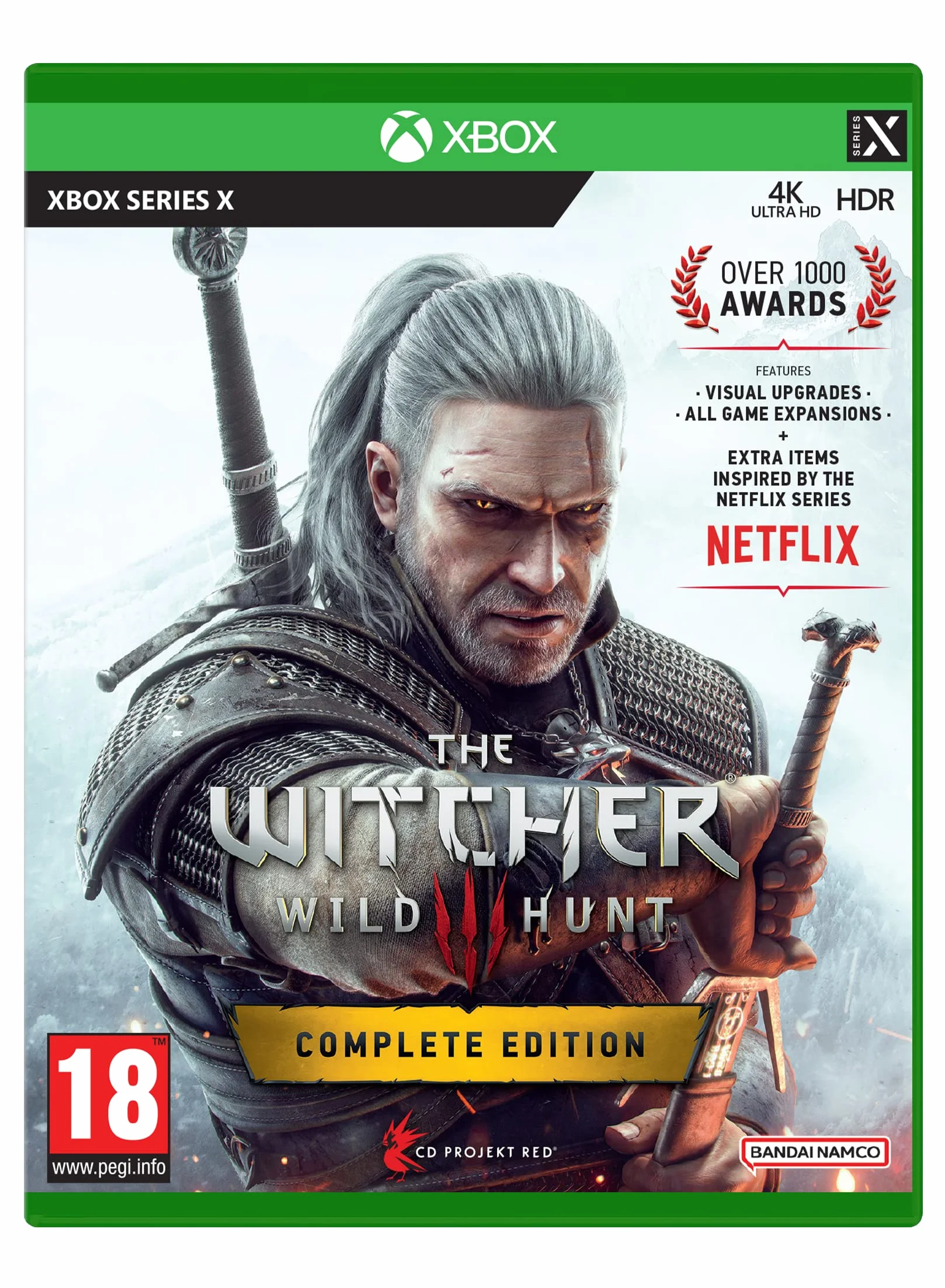 BANDAI NAMCO Entertainment Wiedźmin 3: Dziki Gon Kompletna edycja (Xbox Series X)