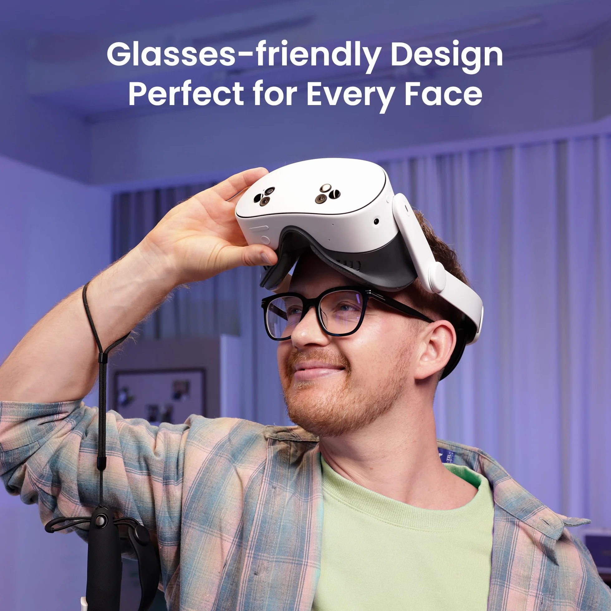 KIWI design Podkładki na twarz z interfejsem twarzy V4 kompatybilne z Oculus/Meta Quest 3S, nie są kompatybilne z Meta Quest 3