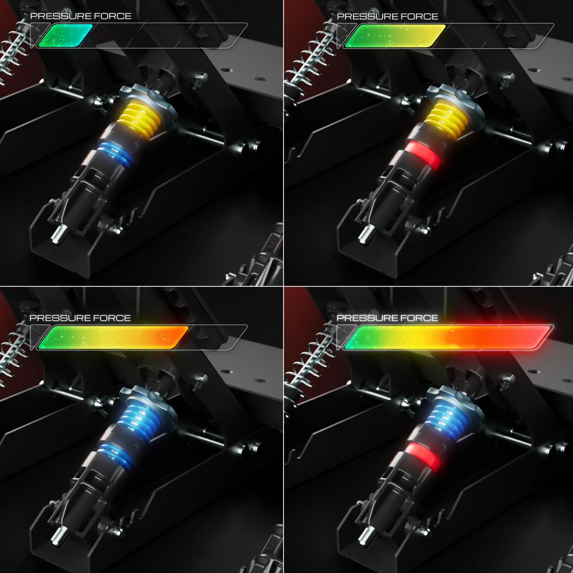 Thrustmaster Raceline LC Upgrade — Pedał Hamulca Typu Load Cell o Obciążalności 100 kg, Rozszerzenie Zestawu Pedałów Raceline Pedals LTE do Symulacji Wyścigowych — PS5, PS4, Xbox Series, Xbox One, PC