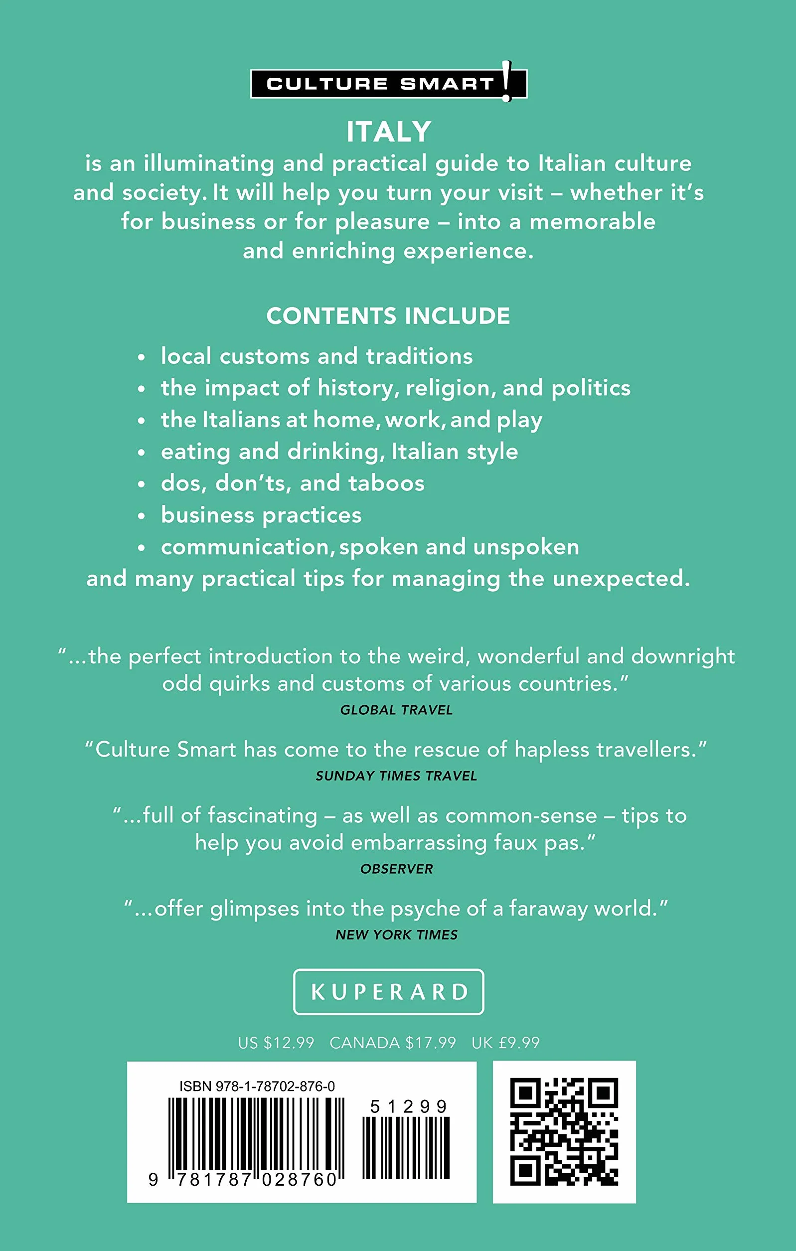 Italy - Culture Smart!: The Essential Guide to Customs & Culture: 107