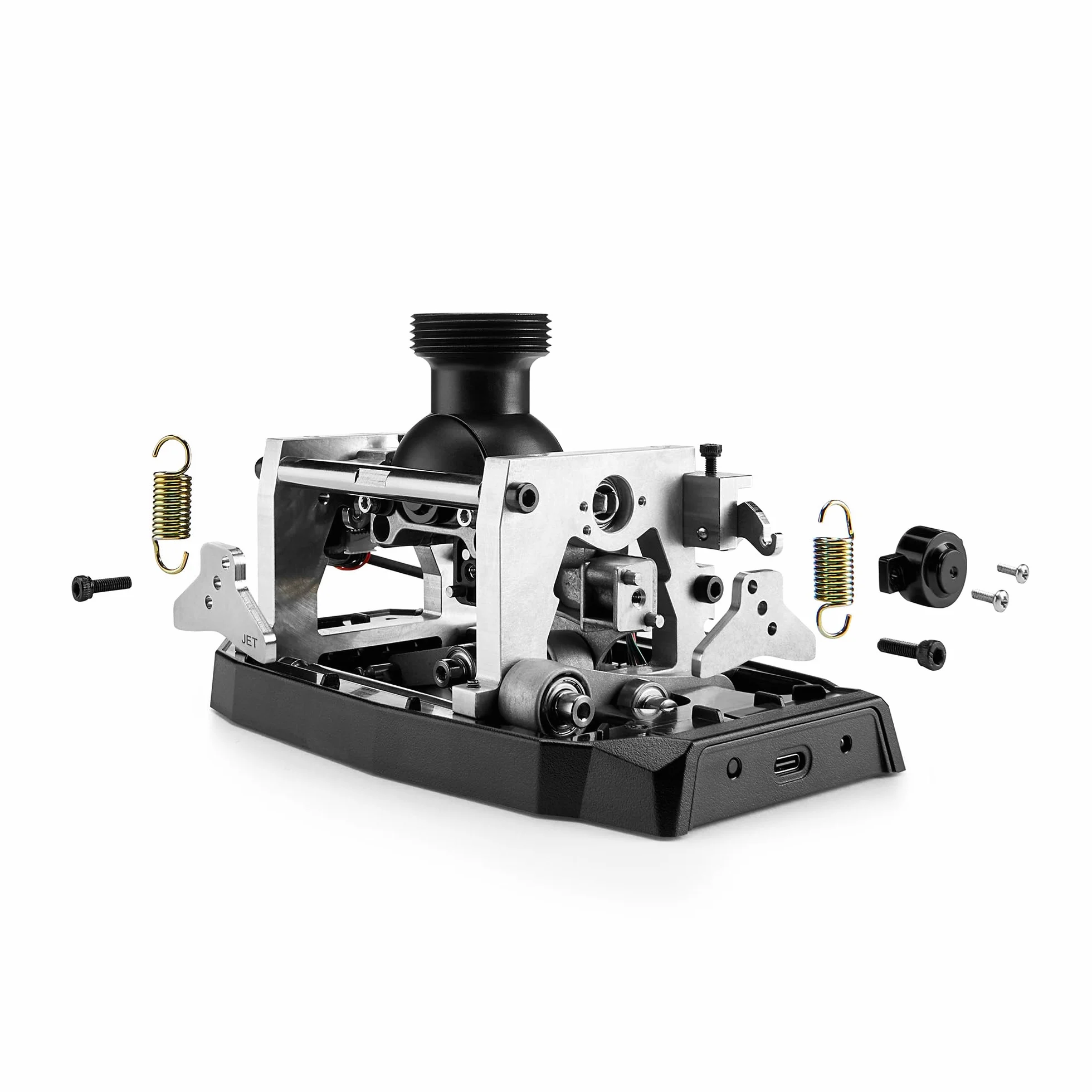 Thrustmaster AVA F/A-18 Super Hornet Flightstick, modularna baza do joysticka do symulacji lotu na PC, replika drążka sterowego myśliwca F/A-18C Hornet w zestawie