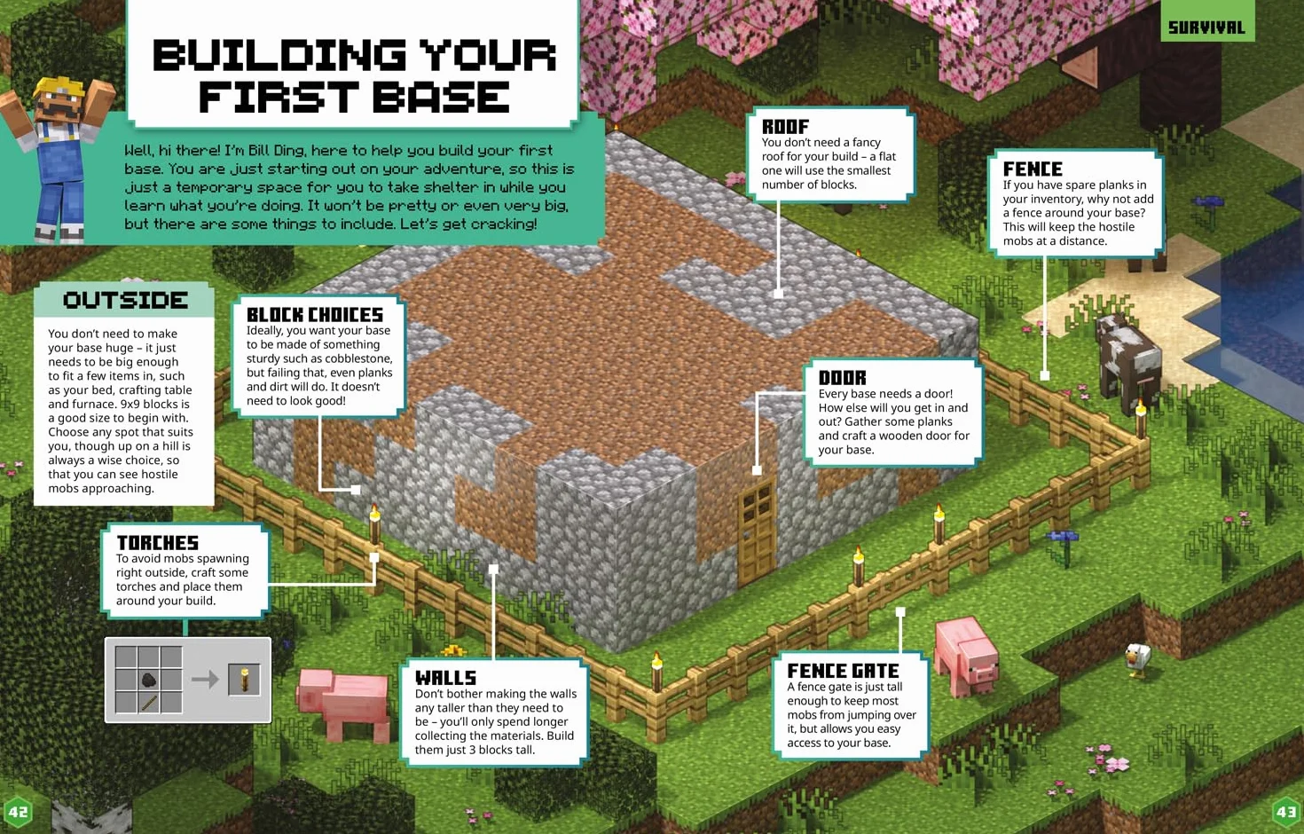 Minecraft Beginner’s Guide All New edition: All-new and improved Official Minecraft guide for kids into gaming. The perfect gift for children aged 7, 8, 9, 10, 11. New for 2024!