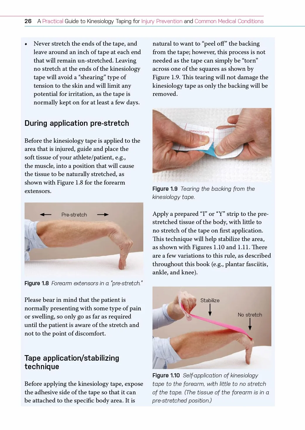 A Practical Guide to Kinesiology Taping for Injury Prevention and Common Medical Conditions