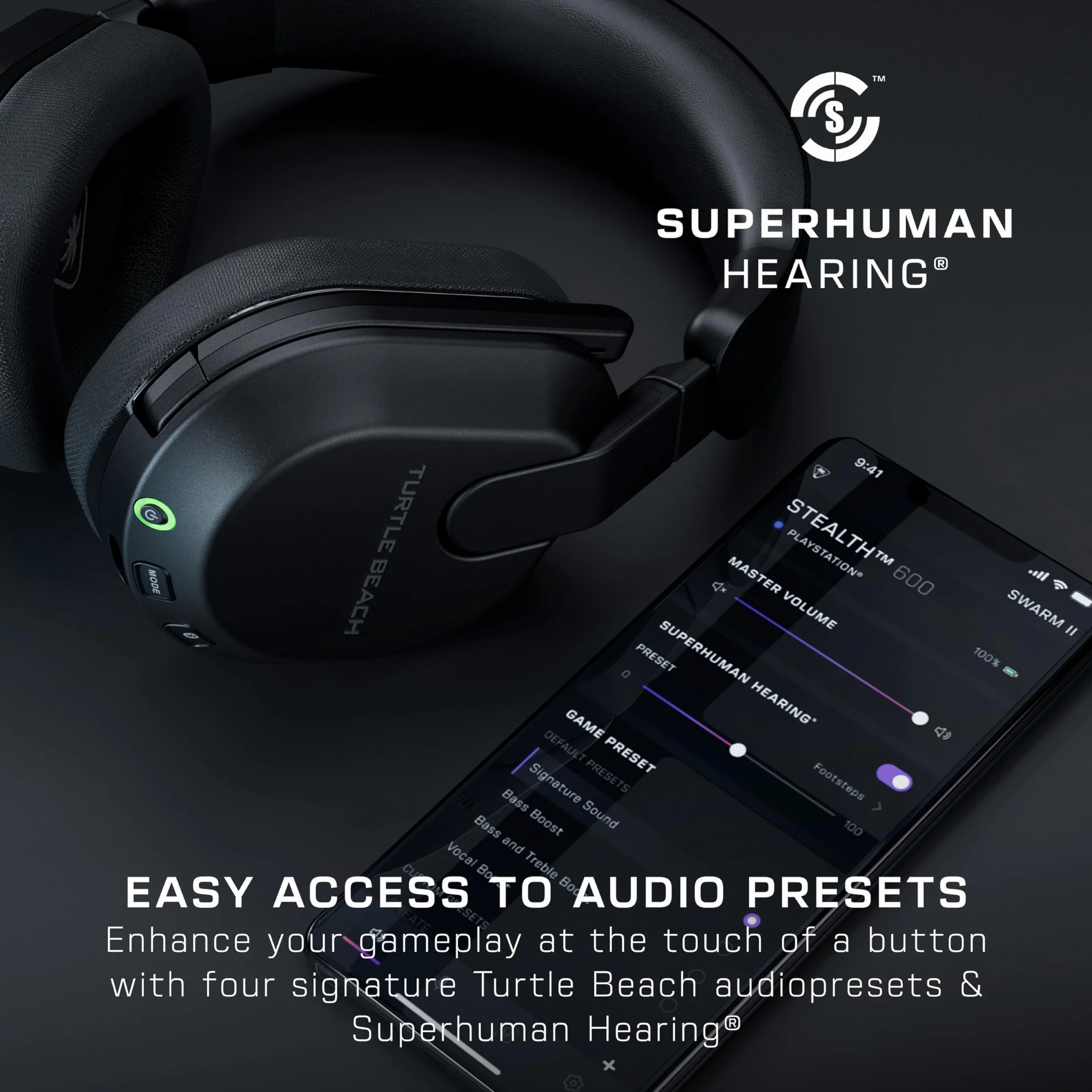 Turtle Beach Recon 600 Czarny Bezprzewodowe Słuchawki Gamingowe Xbox 80hr Bateria 50mm Bluetooth