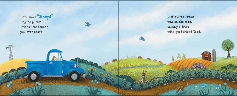 Little Blue Truck Makes a Friend: A Friendship Book for Kids: 17