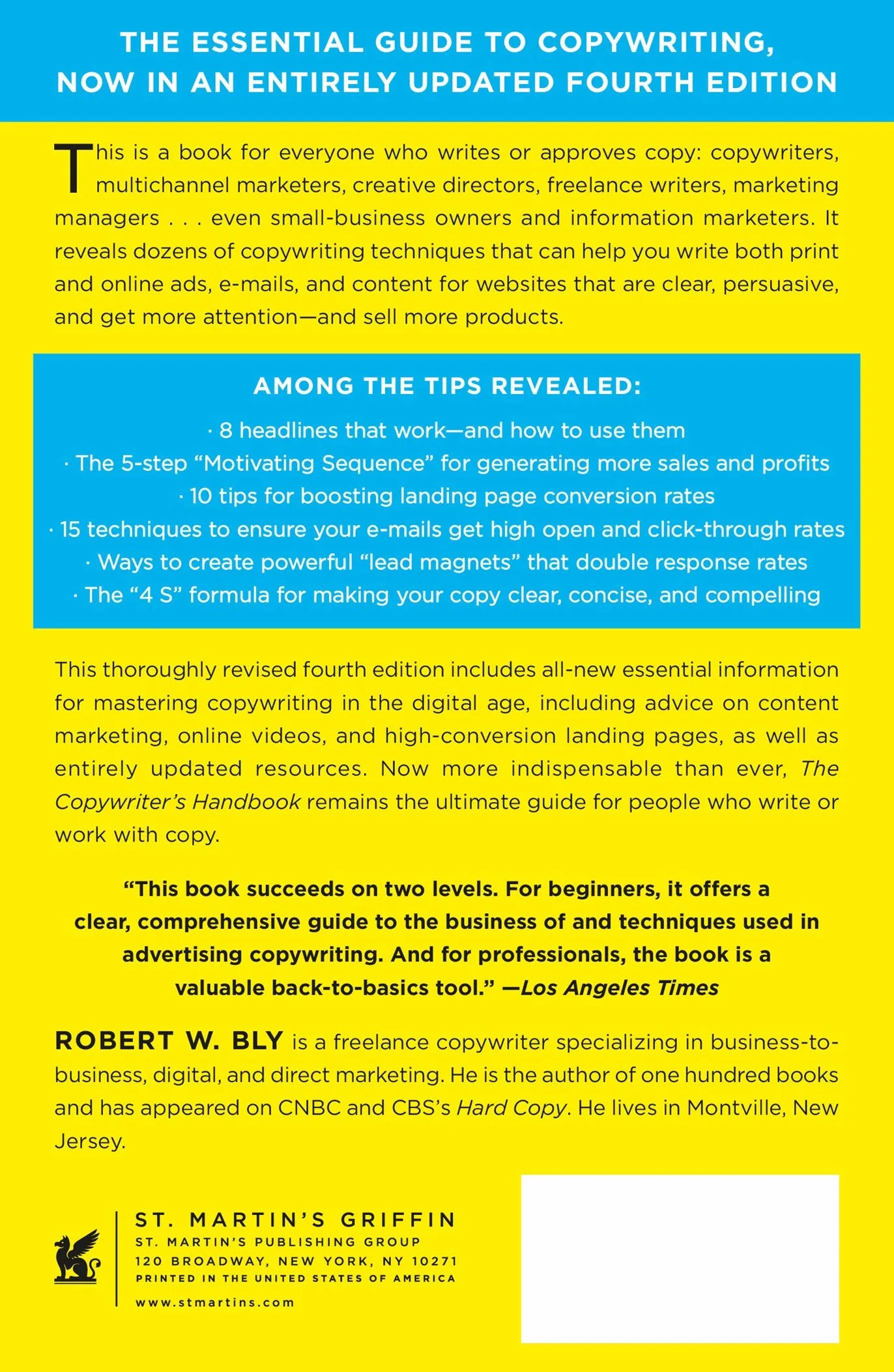 The Copywriter's Handbook: A Step-By-Step Guide to Writing Copy That Sells