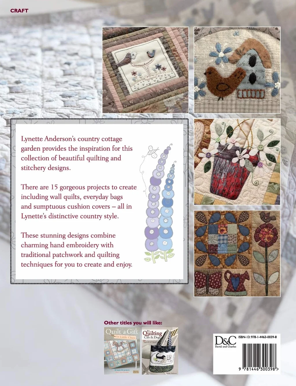 Country Cottage Quilting: Over 20 Quirky Quilt Projects Combining Stitchery with Patchwork
