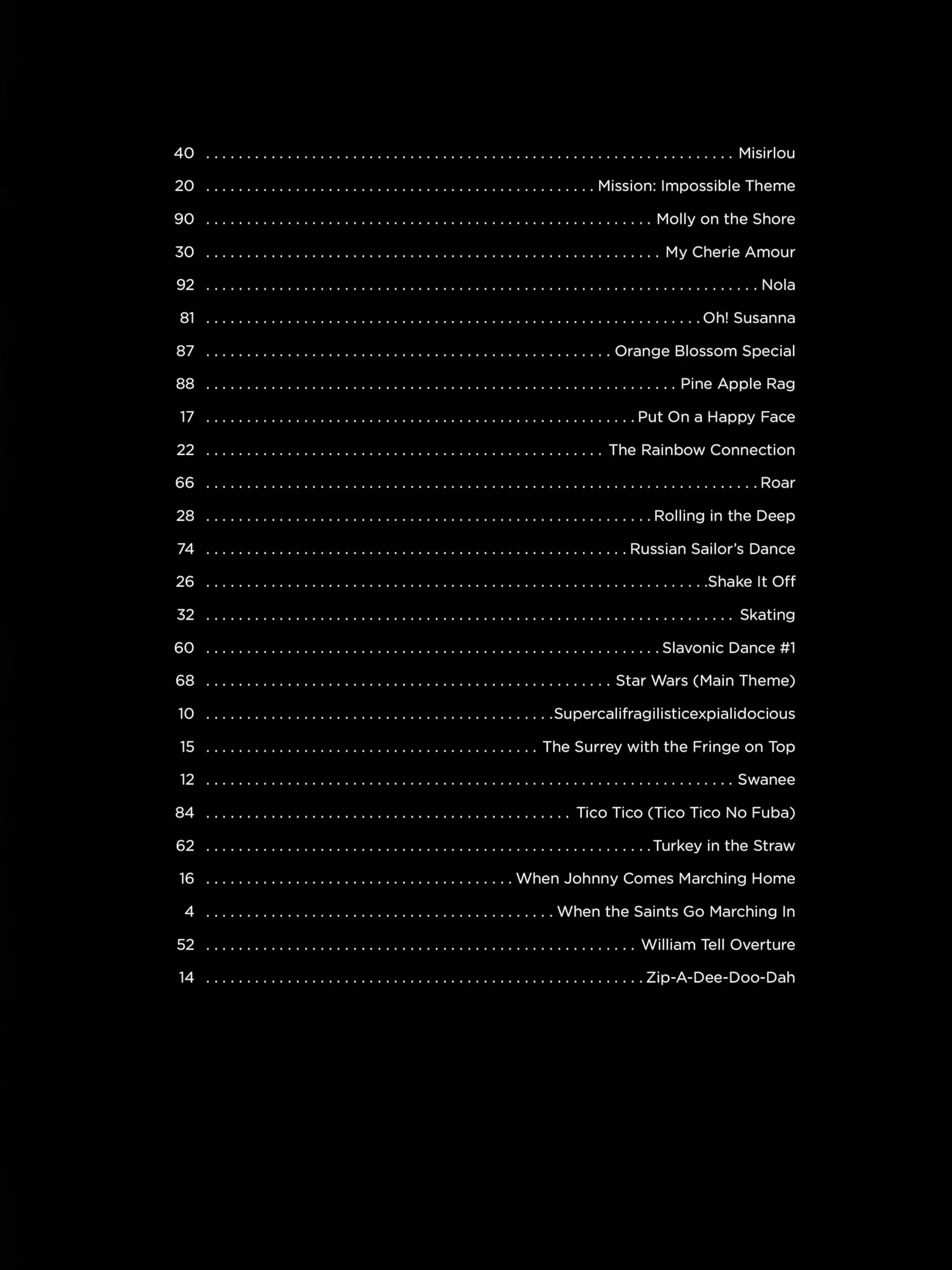 First 50 Songs You Should Play on Xylophone