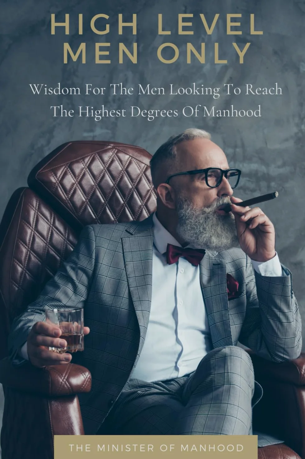 HIGH LEVEL MEN ONLY: Wisdom For The Men Looking To Reach The Highest Degrees Of Manhood: High Value Manhood, Self Development, Men's Studies
