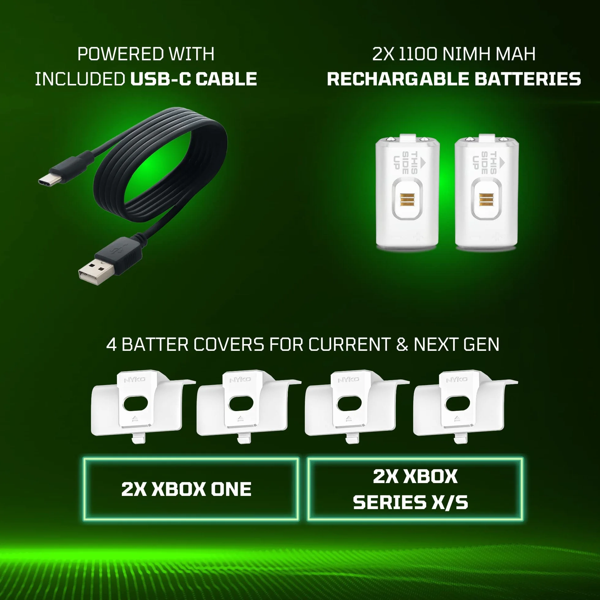 Stacja ładująca do konsoli Xbox One i Xbox Series X. Nyko