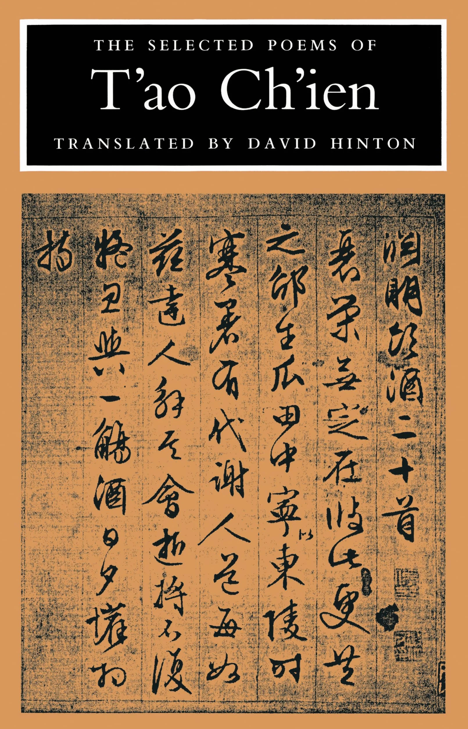 The Selected Poems of t'Ao Ch'ien