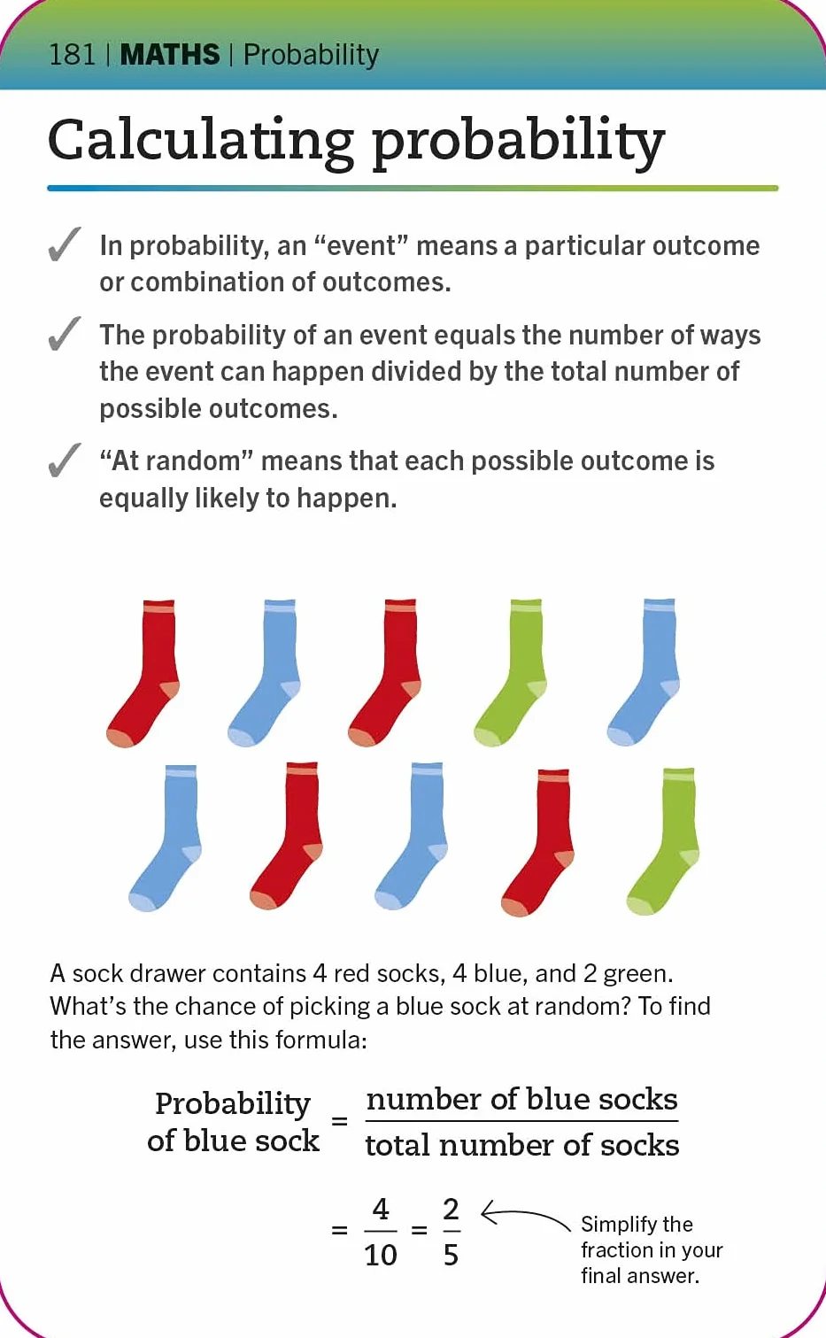 Super Simple Maths Revision Cards Key Stages 3 and 4: 125 Comprehensive, Easy-to-Use Revision Cards for GCSE Exam Preparation