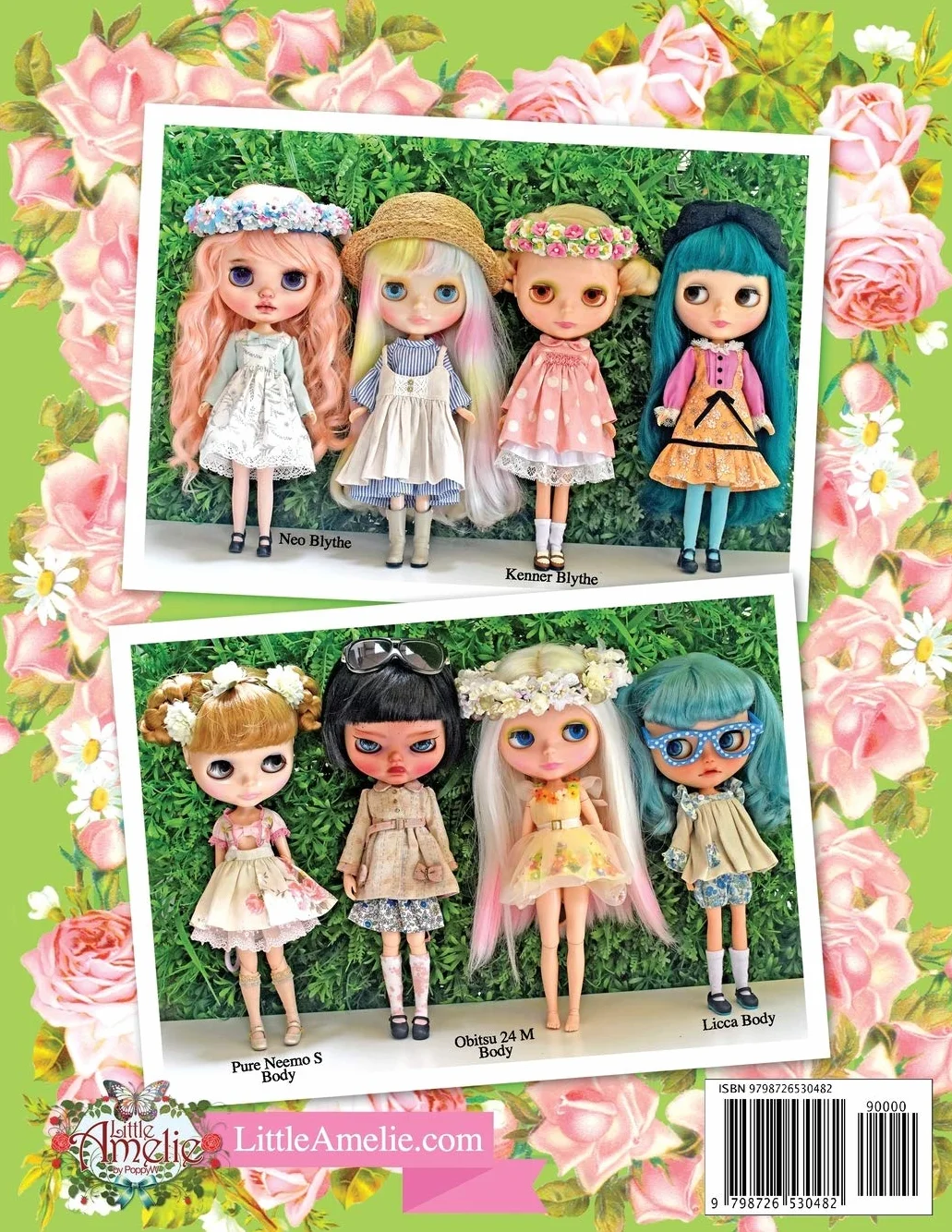 The Dresses 2 for Blythe Doll: : Sewing patterns and instructions of 8 dresses for Blythe Doll