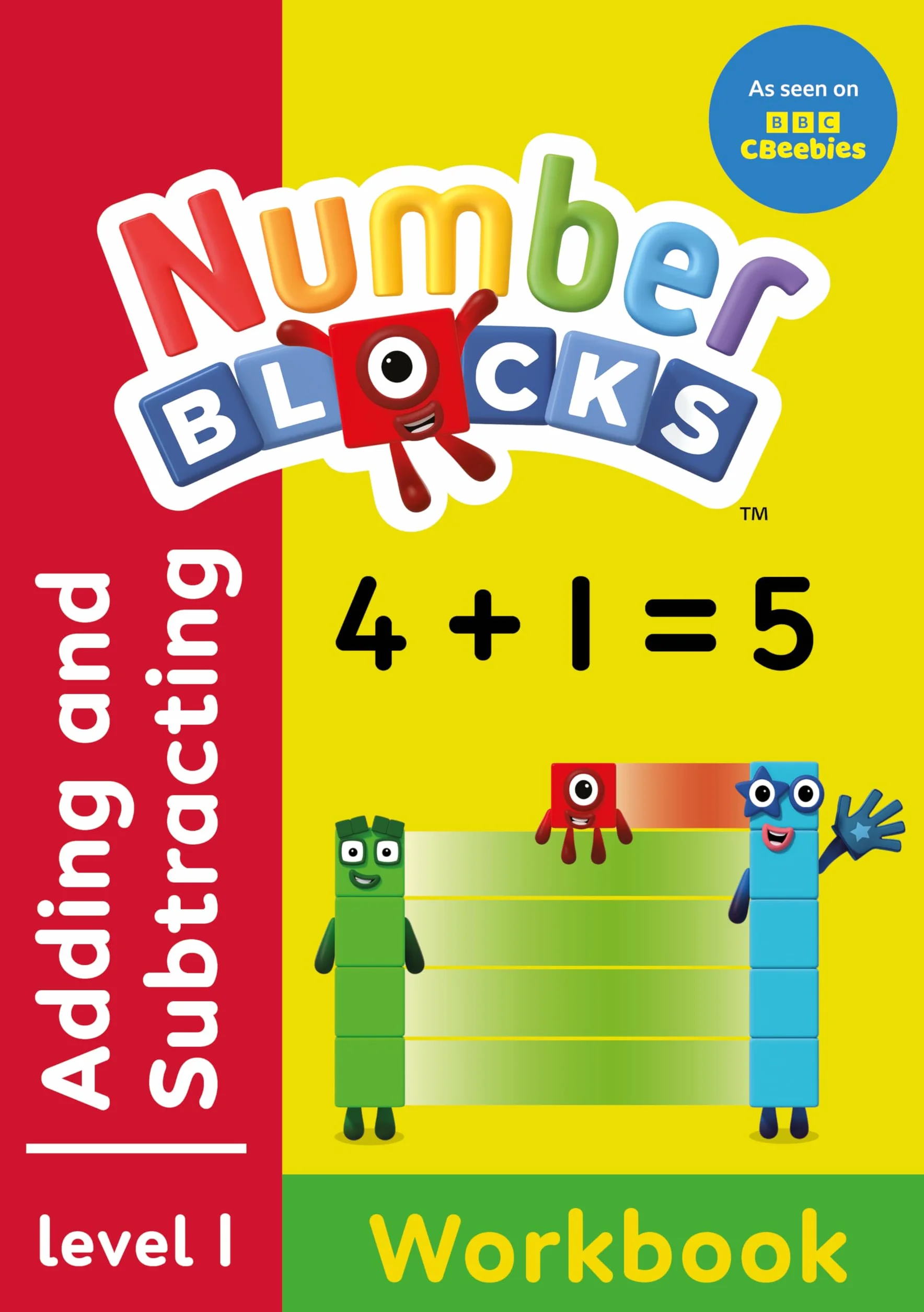 Numberblocks Adding and Subtracting (Red Level Workbook): 2