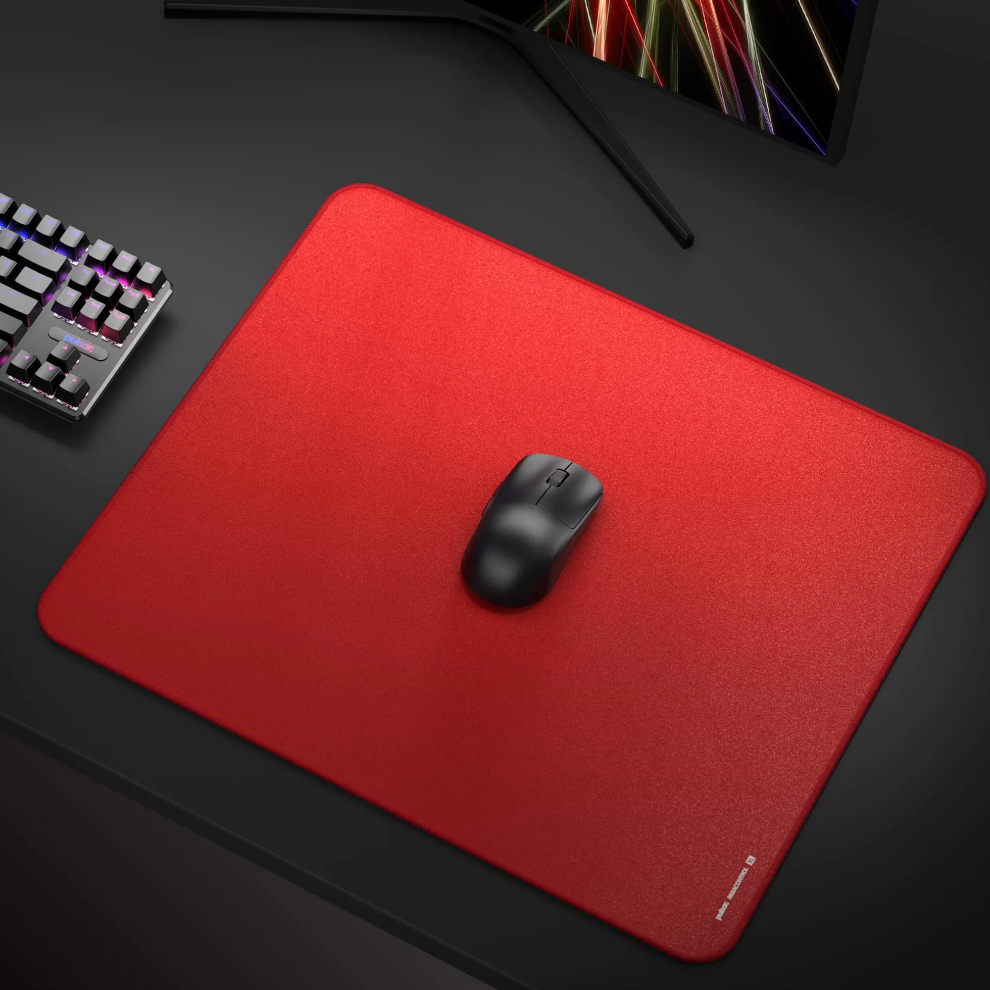 Pulsar - Paracontrol XL (rozszerzony rozmiar) poziom e-sportowy premium gamingowa podkładka pod mysz V2 - podkładka o średniej i wysokiej prędkości, zszyta krawędź, trwała, hybrydowa górna