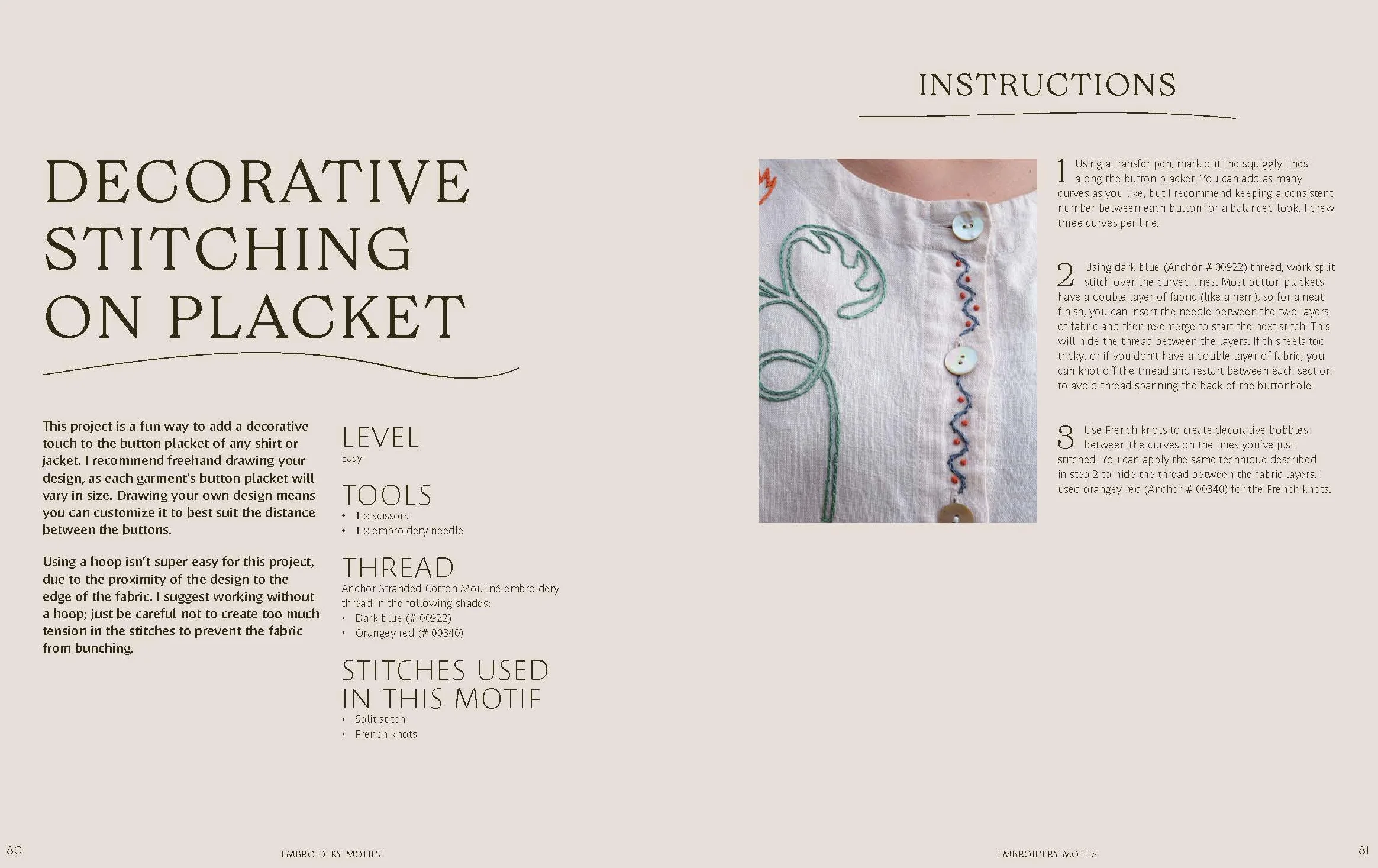 Threads: 20 Hand Embroidery Designs to Enhance Your Clothes