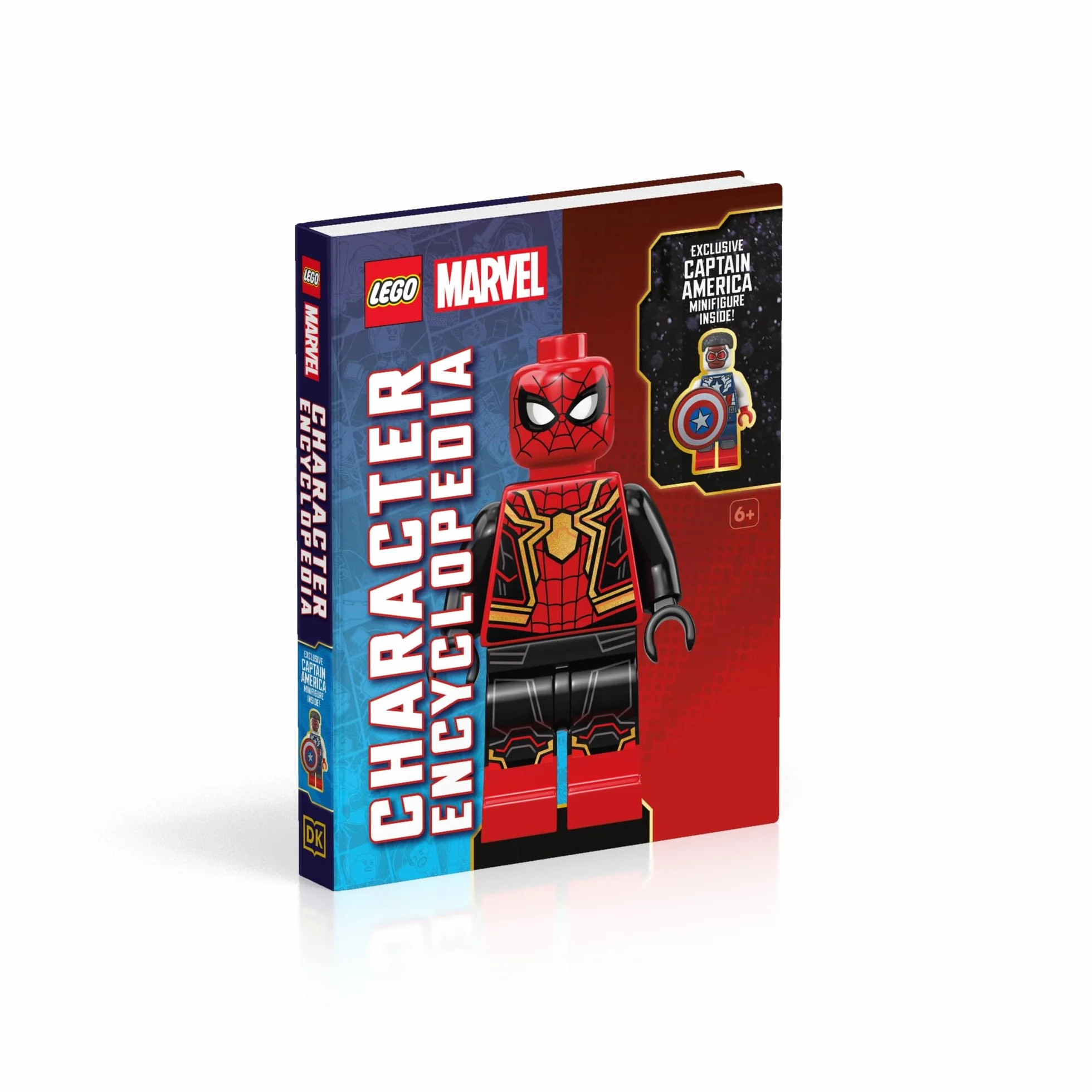 LEGO Marvel Character Encyclopedia: With Exclusive Captain America Minifigure