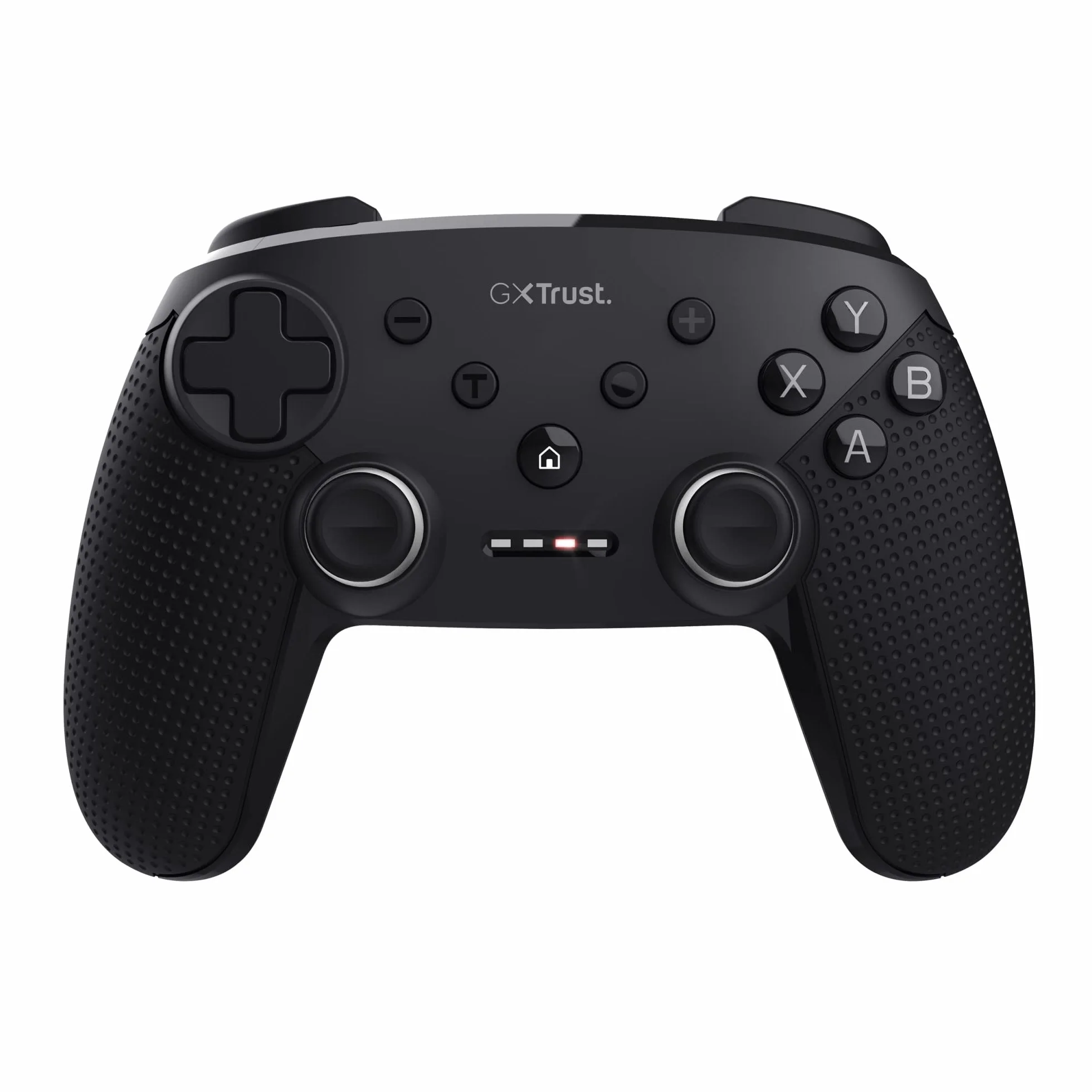 Trust Gaming GXT 542 Muta bezprzewodowy kontroler, 75% materiałów recyklowanych, Bluetooth, 2,4 GHz, USB, akumulator, gamepad do komputera, konsoli, iOS, Android