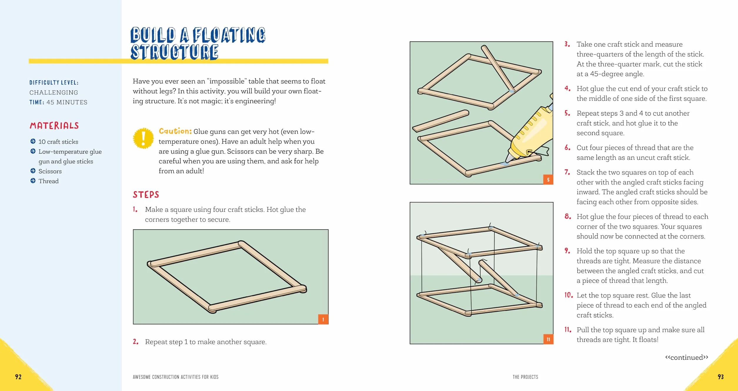 Awesome Construction Activities for Kids: 25 Steam Construction Projects to Design and Build