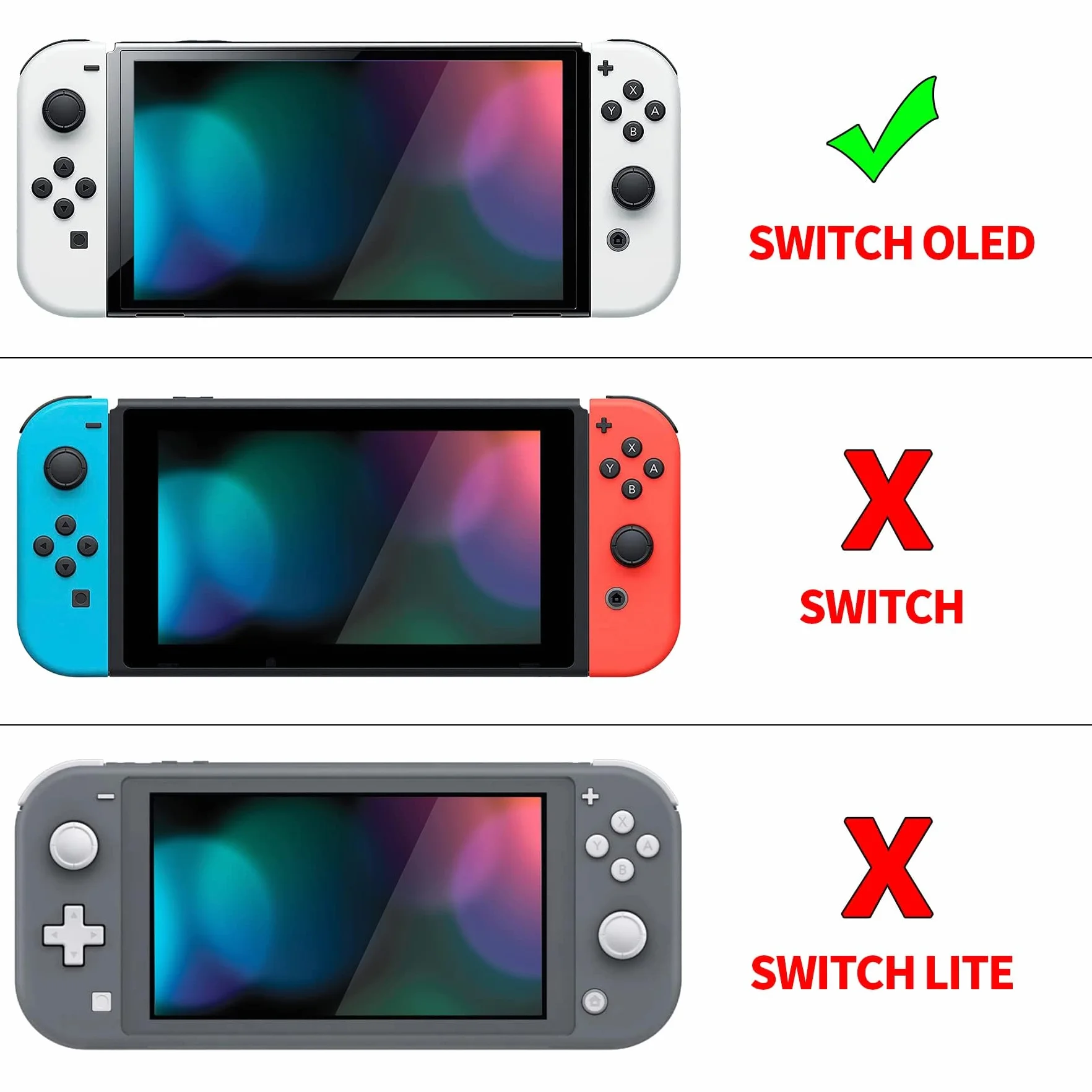 PlayVital Etui Ochronne do Switch OLED z Podpórką, Nakładkami na Joysticki, Twarda Obudowa Kompatybilna z Dockiem, Silikonowy Grip do Joyconów – Różowy Kotek Kwiaty Wiśni