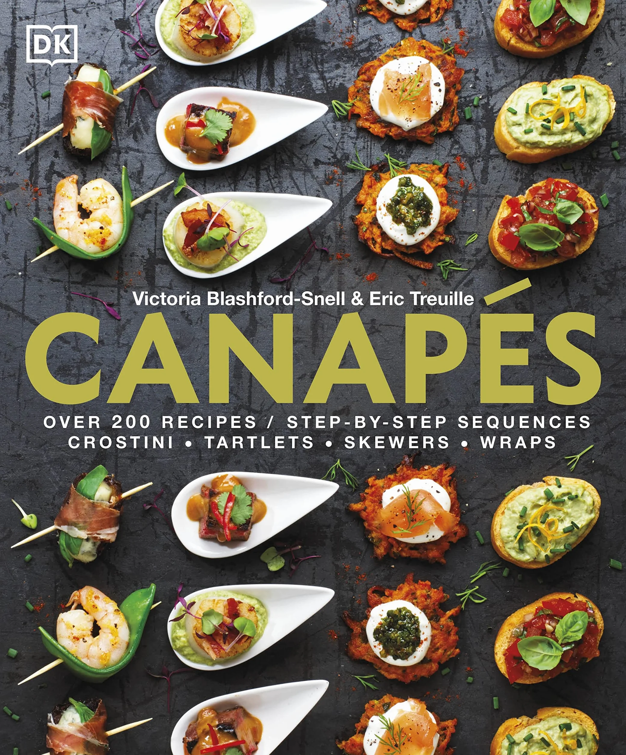 Canapés: Over 200 recipes and step-by-step guides