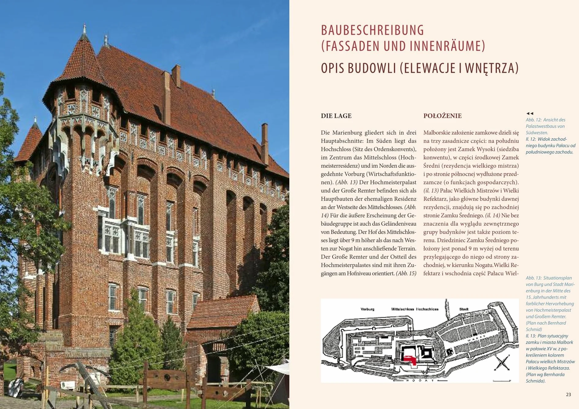 Der Marienburger Hochmeisterpalast / Malborski Palac Wielkich Mistrzow: Handbuch zur modernsten Fürstenresidenz des Mittelalters / Kompendium wiedzy ... rezydencji książęcej średniowiecza