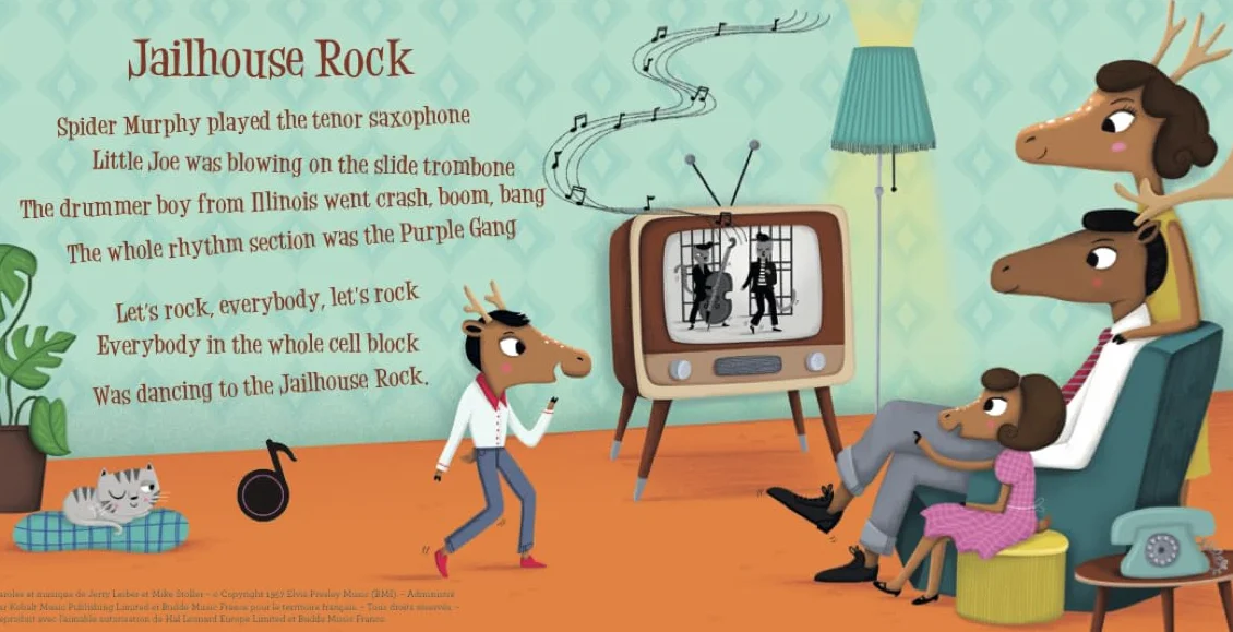 Livre musical - Mon premier Elvis