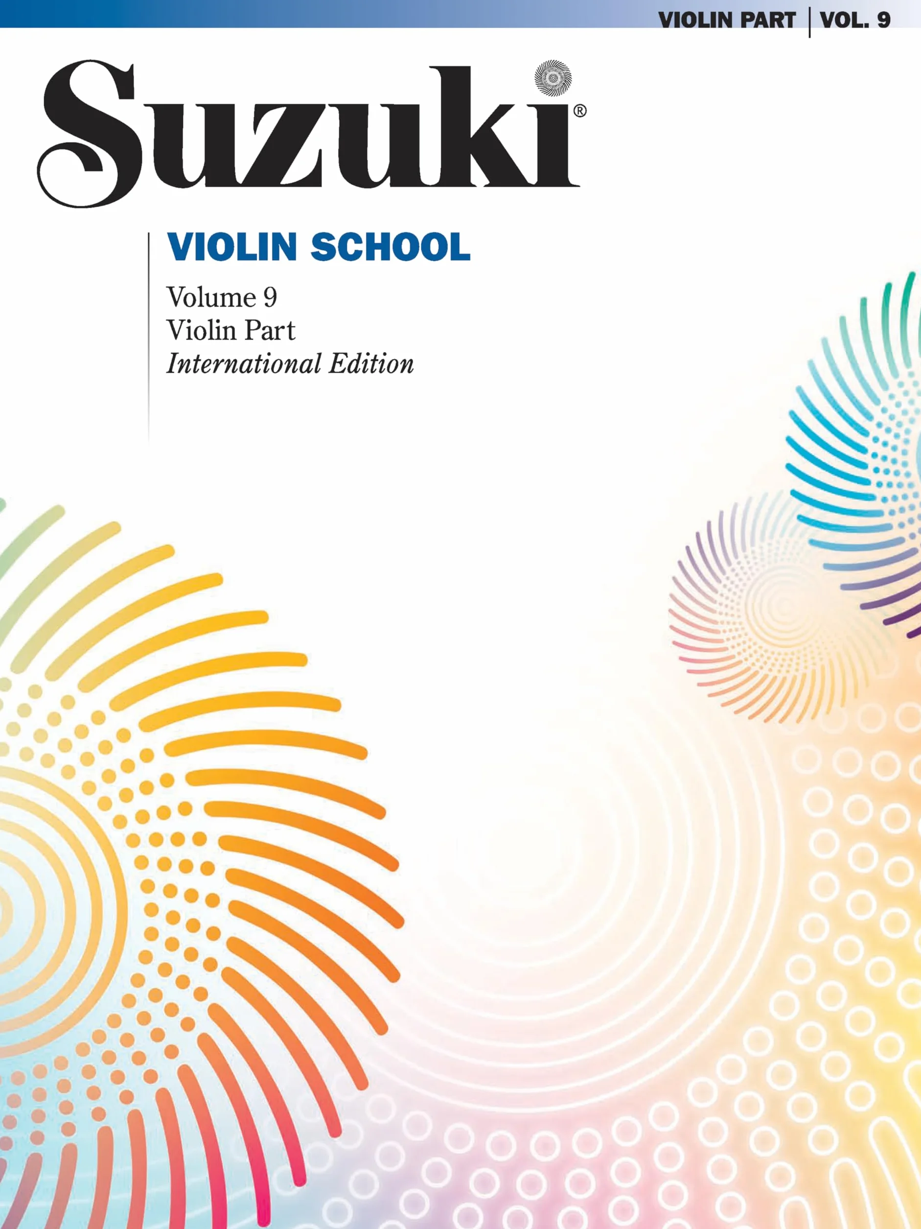 SUZUKI VIOLIN SCHOOL: VIOLIN PART VOLUME 9