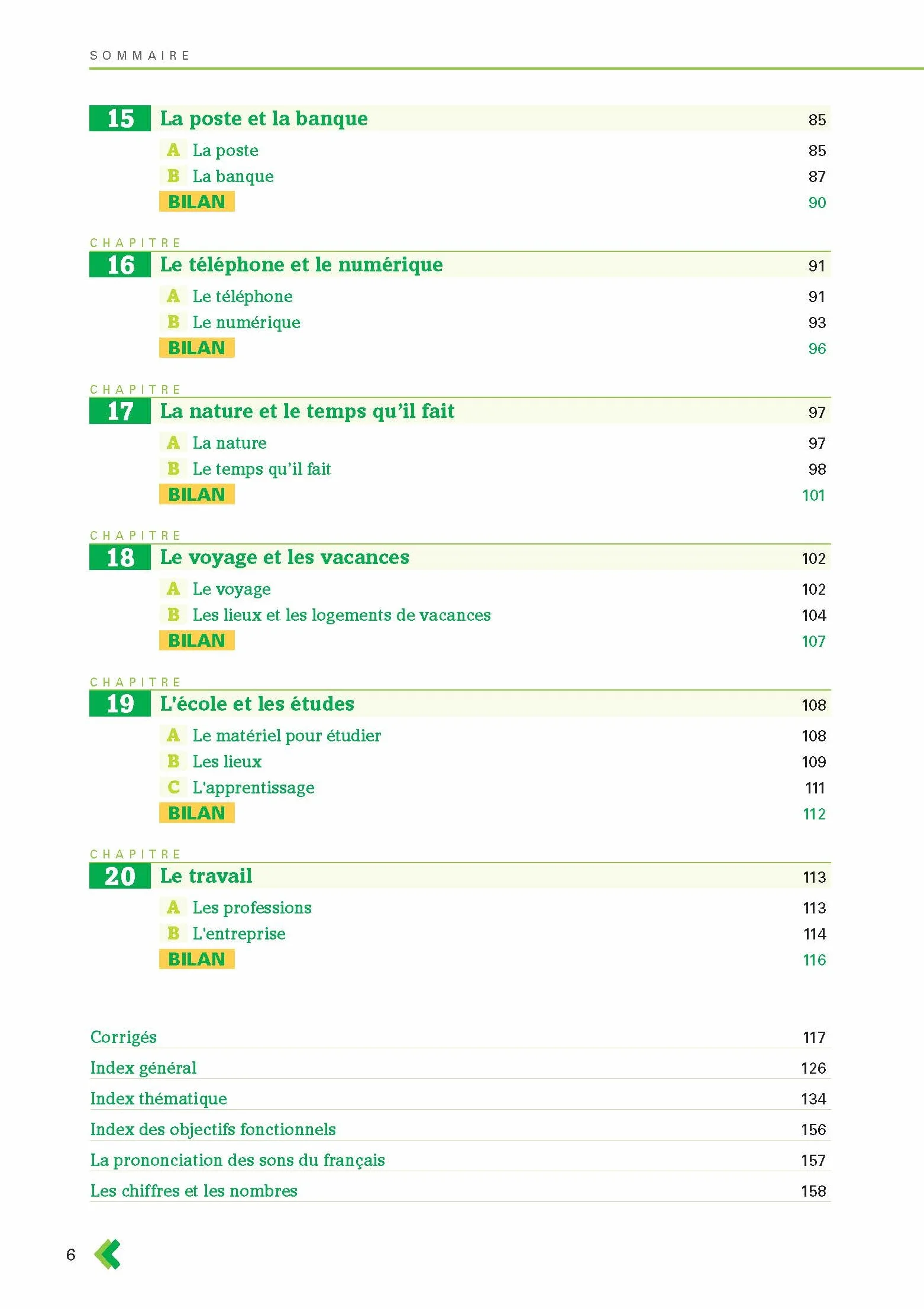 En Contexte - Exercices de vocabulaire (A1)