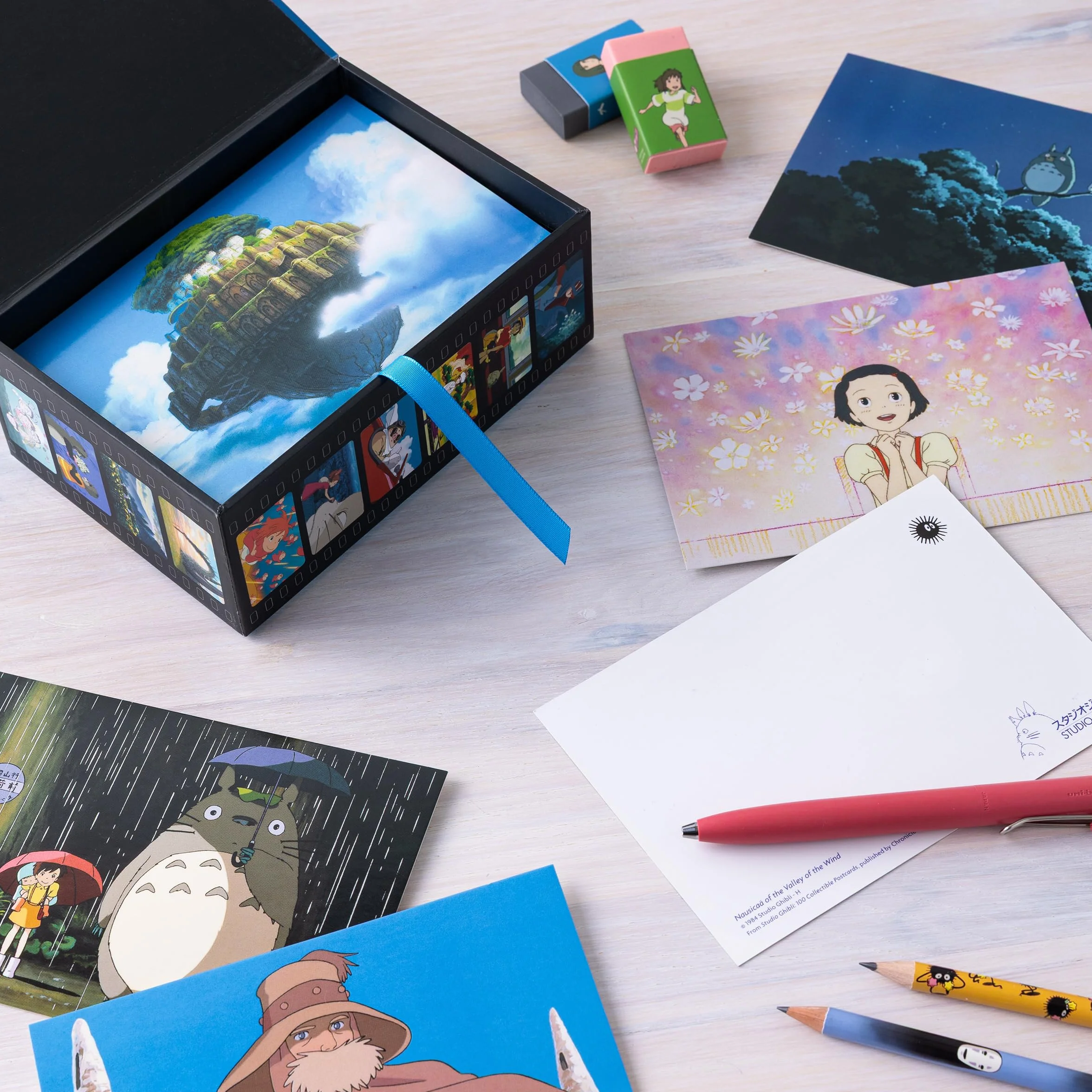 Studio Ghibli 100 postcards: Final frames from the motion pictures