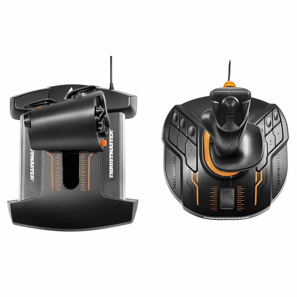 Thrustmaster T16000M FCS Hotas - System sterowania lotem z joystickiem i przepustnicą, z technologią H.E.A.R.T HallEffect AccuRate dla PC