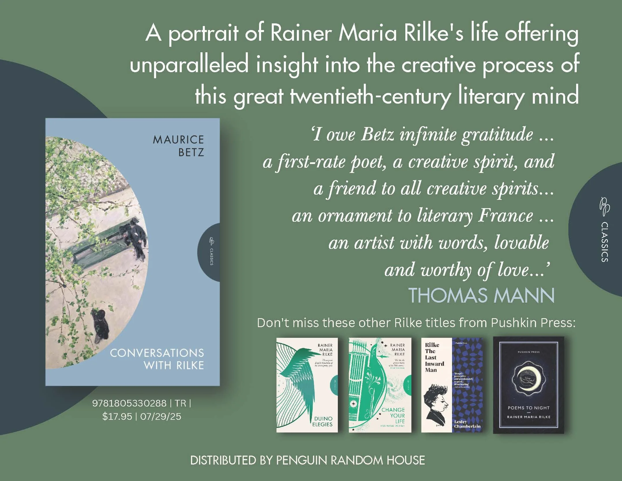 Conversations with Rilke