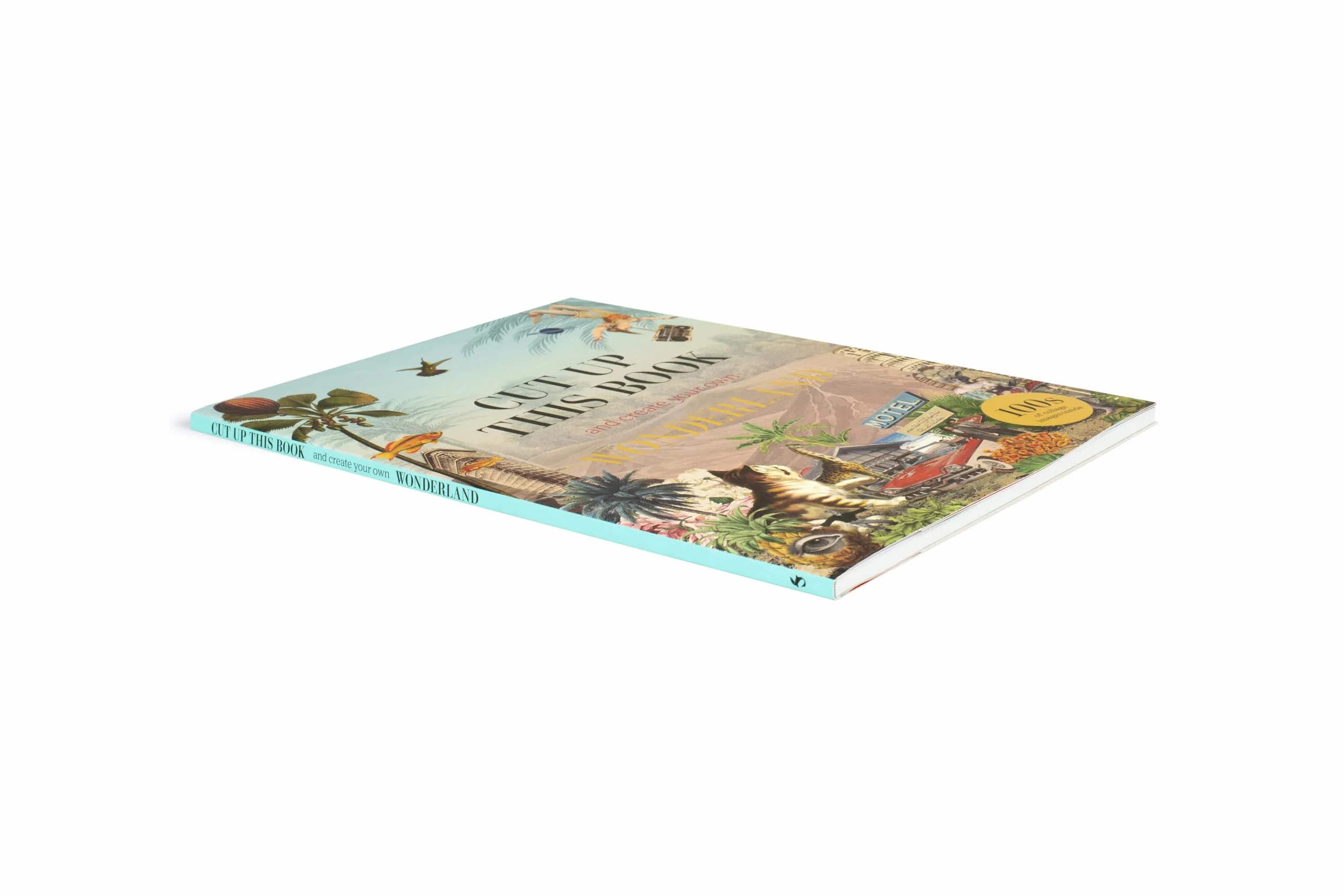 Cut Up This Book and Create Your Own Wonderland /anglais: 1,000 Unexpected Images for Collage Artists